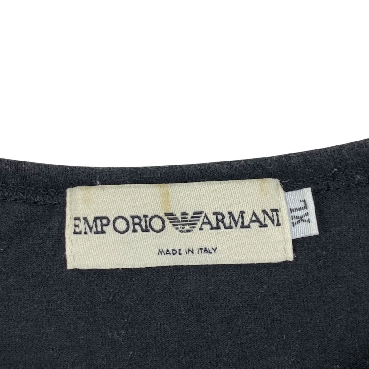 Emporio Armani Vintage EMPORIO ARMANI GIORGIO Stock Logo Tee Shirt Size XL / US 12-14 / IT 48-50 - 7 Thumbnail