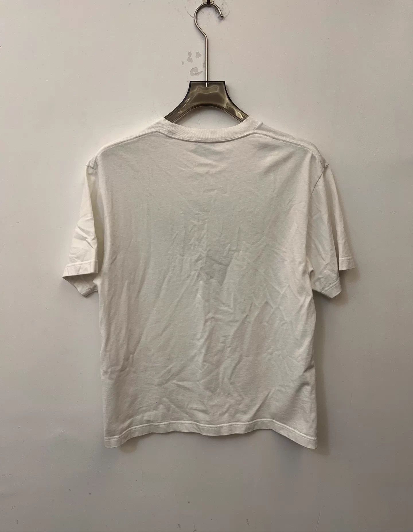 Balenciaga Balenciaga Crown Wheat White Short Sleeve Tee XS Size US XS / EU 42 / 0 - 3 Thumbnail