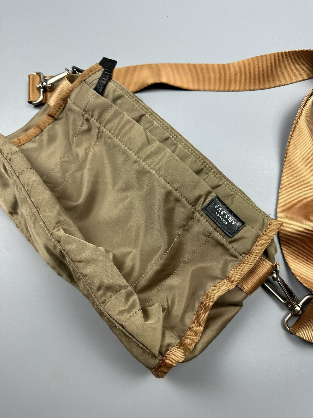 Y's × Yohji Yamamoto Vintage Sacsny Y’saccs Yohji Yamamoto Sling Bag Size ONE SIZE - 5 Thumbnail
