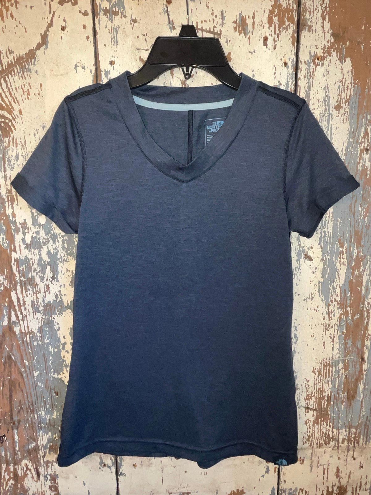 The North Face The North Face v-neck tee Flashdry gray size XS womens Size XS / US 0-2 / IT 36-38 - 1 Thumbnail