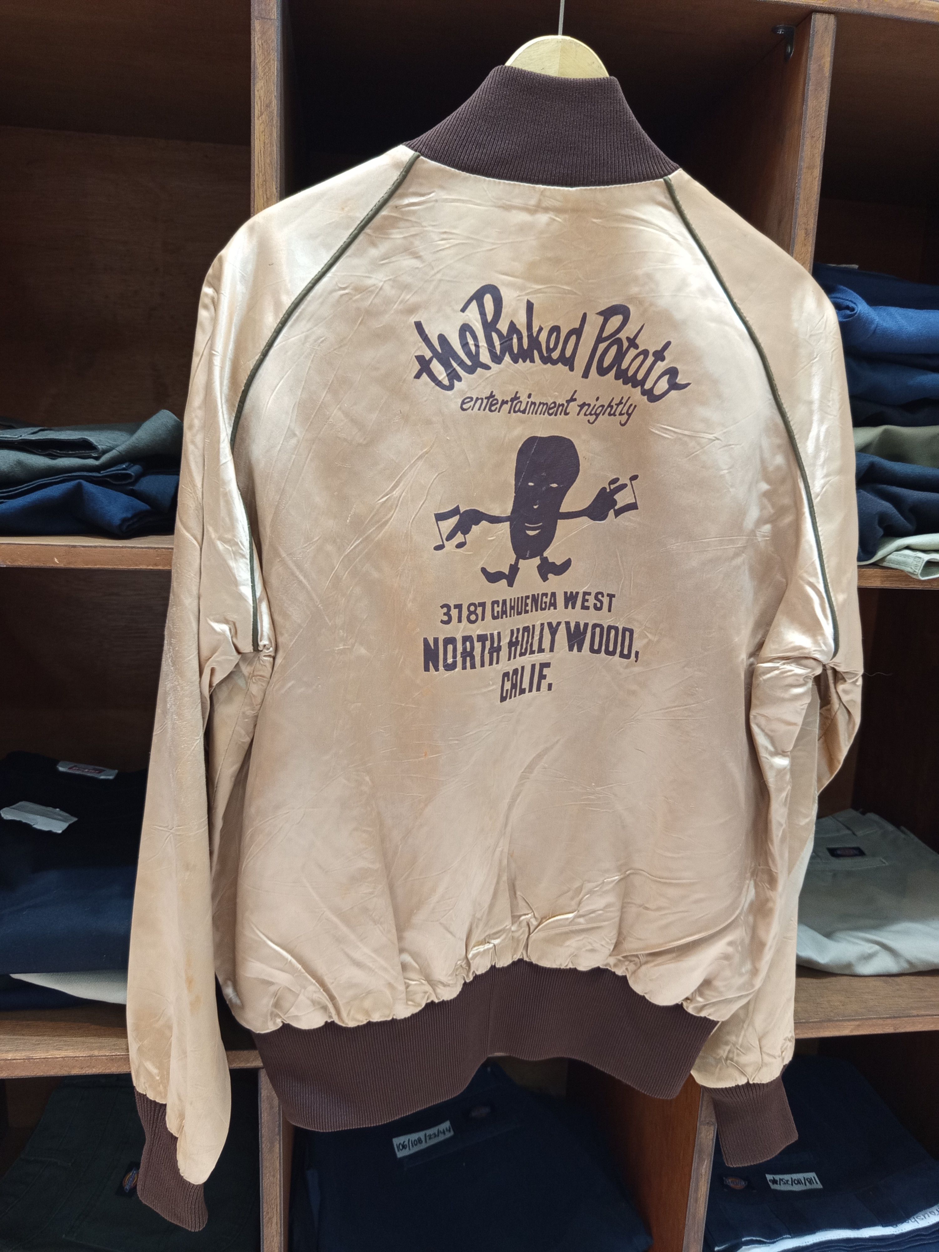 Vintage 1970s The Baked Potato Entertainment Nightly Souvenir Jacket Size US L / EU 52-54 / 3 - 4 Thumbnail