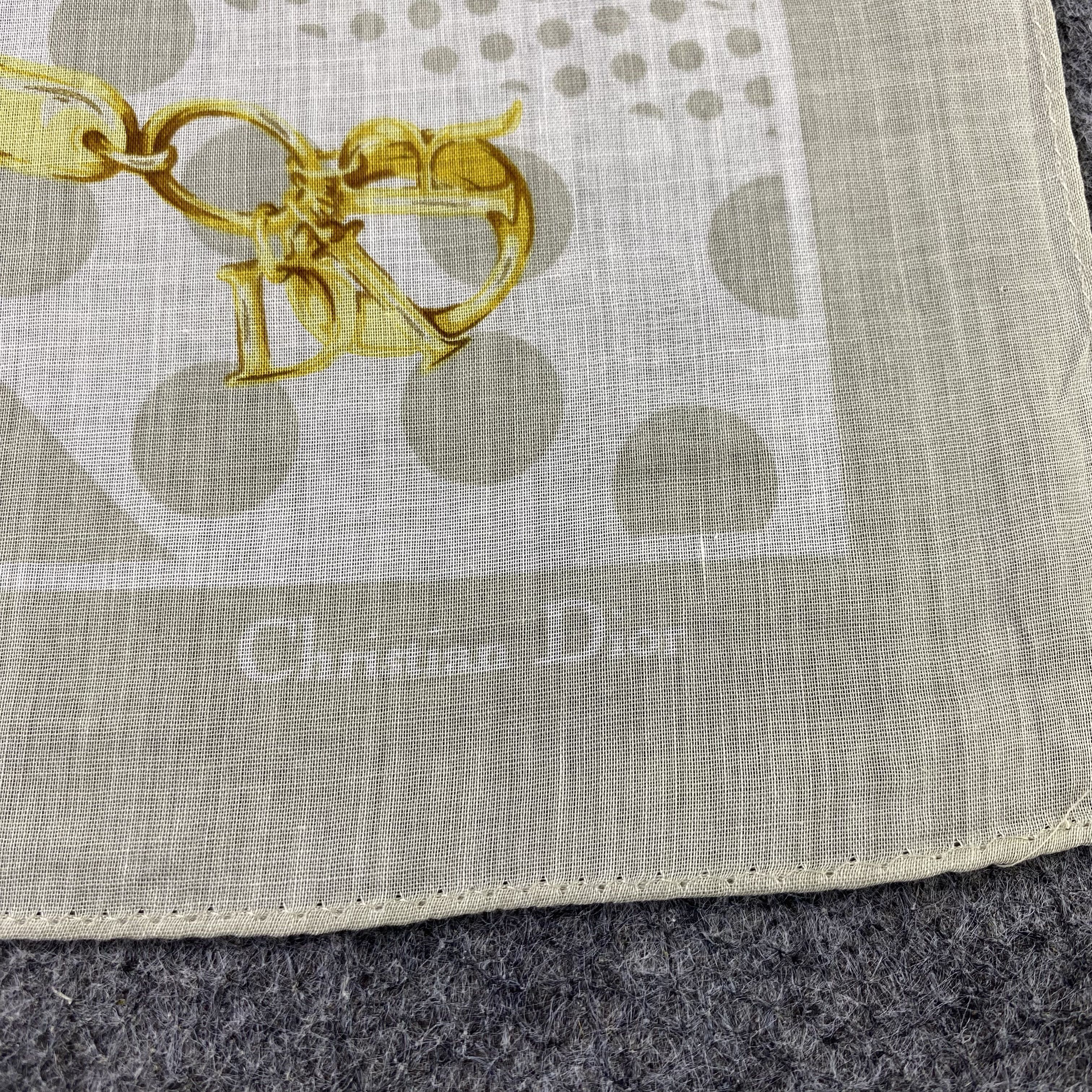 Vintage Christian Dior Handkerchief Neckerchief Bandana-B1901 Size ONE SIZE - 7 Thumbnail