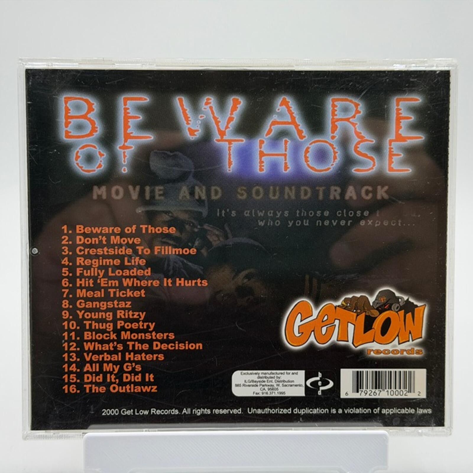 Other JT The Bigga Figga & Mac Mall - Beware Of Those (2000) Size ONE SIZE - 2 Thumbnail