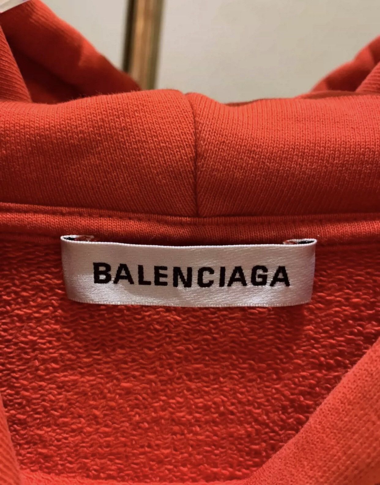 Balenciaga Balenciaga letter wave print loose hooded sweatshirt2412- Size US S / EU 44-46 / 1 - 4 Thumbnail