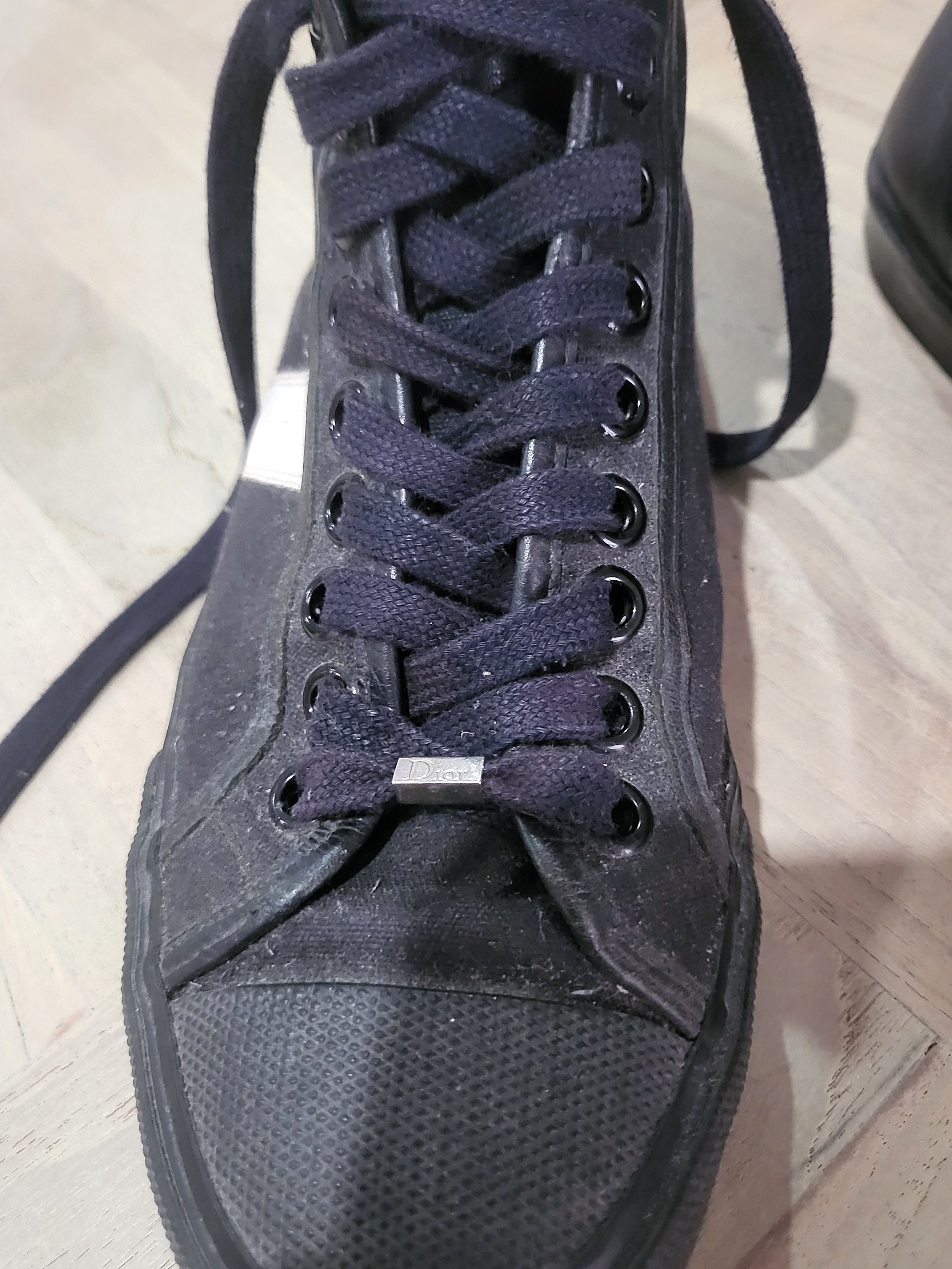 Dior × Hedi Slimane Dior homme SS07 High top sneakers Size US 7.5 / EU 40-41 - 2 Thumbnail