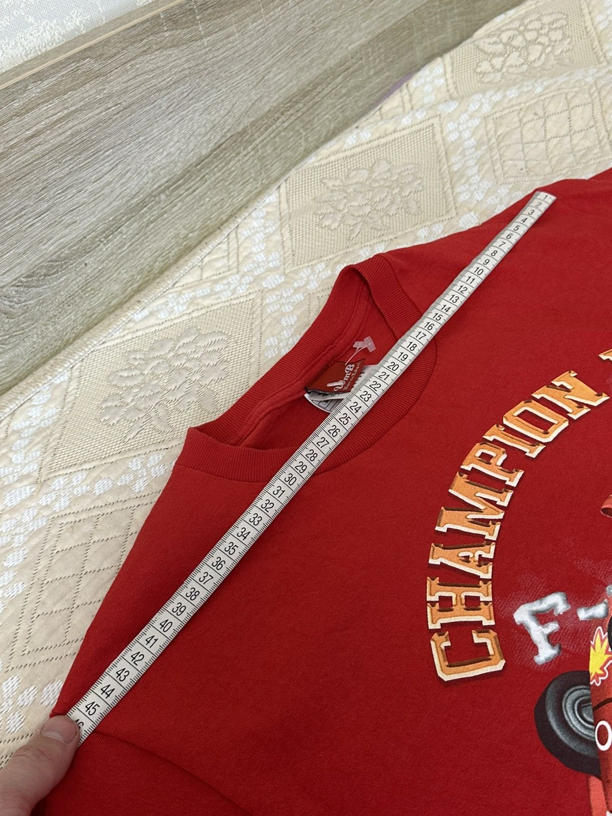 Formula 1 🔥 90s Bob Marley Formula 1 One Racing Ferrari T Shirt Shell Size US M / EU 48-50 / 2 - 7 Thumbnail