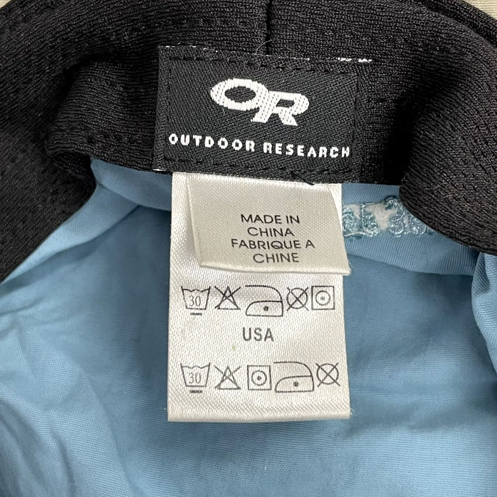 Outdoor Research Outdoor Research Boonie Hat Unisex Adults Size S Light Blue UPF 30+ Safari Hat Blue Size ONE SIZE - 4 Thumbnail