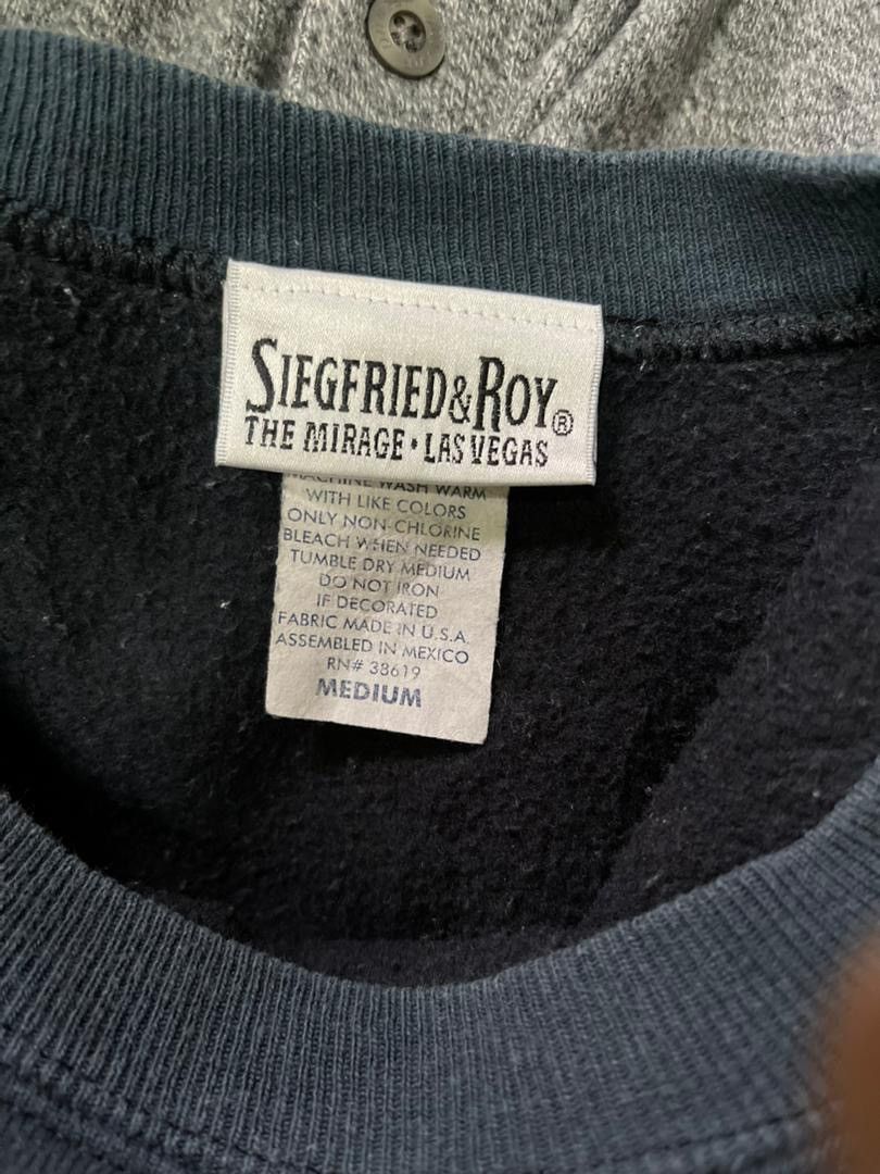 Vintage VINTAGE 90s Siegfried & Roy The Mirage Las Vegas Sweatshirt Size US M / EU 48-50 / 2 - 3 Thumbnail
