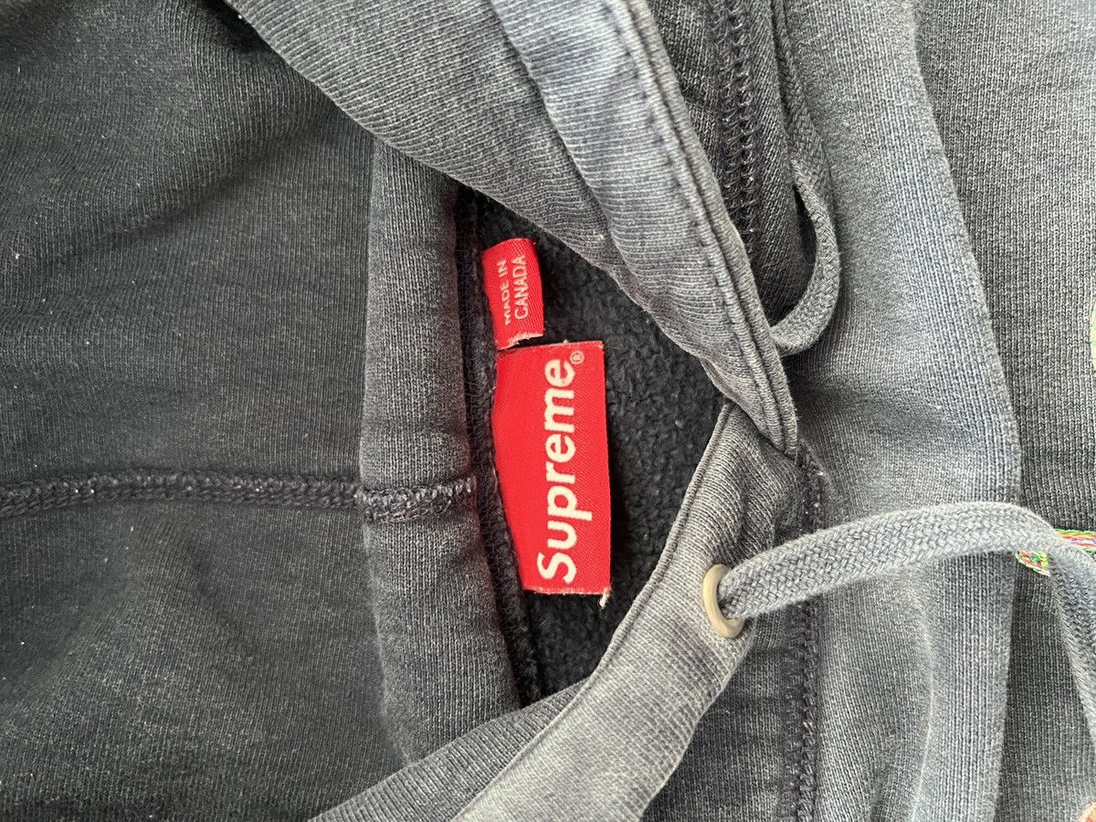 Supreme Supreme Brush 2017 Hoodie FW17 Navy Size US M / EU 48-50 / 2 - 5 Thumbnail