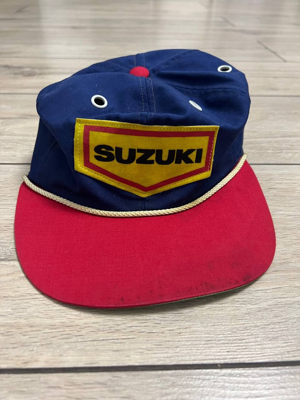 Vintage Vintage Rare Suzuki Cap Hat Snapback Big Logo Size ONE SIZE - 5 Thumbnail