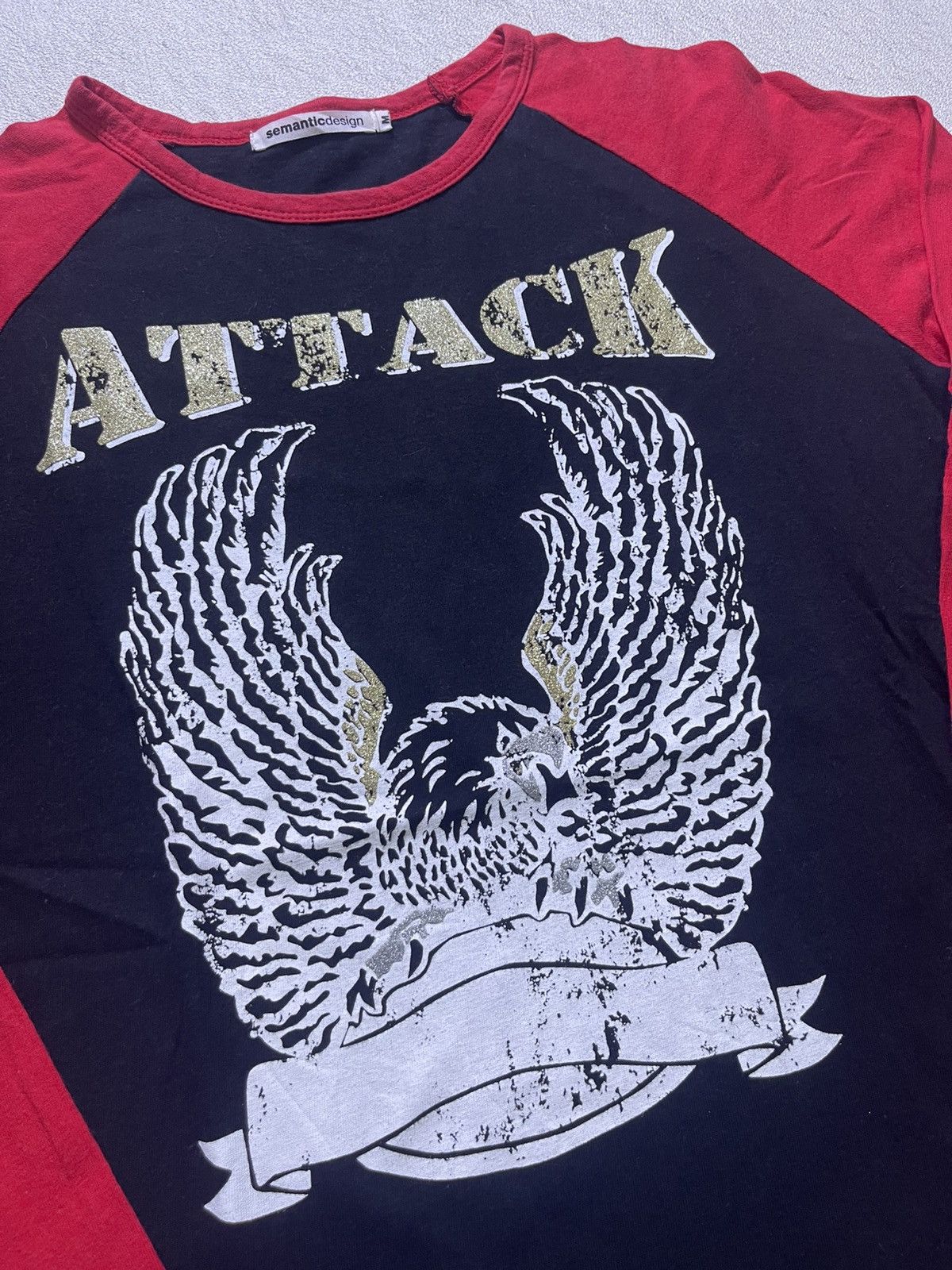 Japanese Brand Y2K SEMANTIC DESIGN long sleeve tshirt Size US M / EU 48-50 / 2 - 3 Thumbnail