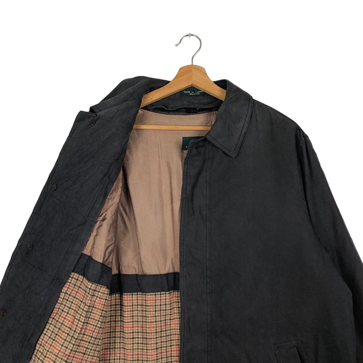 Ralph Lauren 🔥90s LONG TRENCH COAT JACKET RALPH LAUREN NOVA CHECK LINING Size US M / EU 48-50 / 2 - 9 Thumbnail