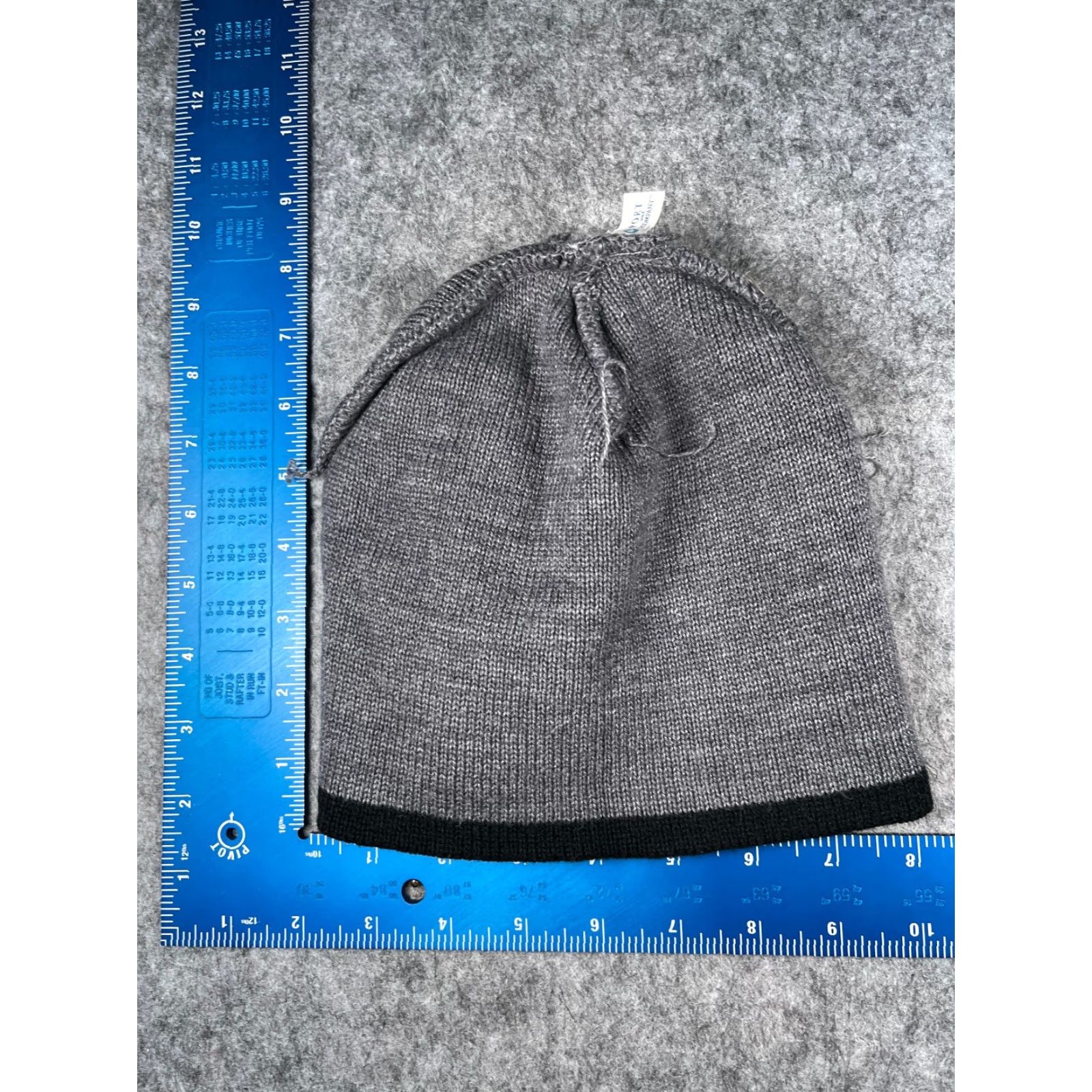 Port & Company Port & Company Beanie Hat Adult One Size Gray Knit 100% Acrylic Outdoor Size ONE SIZE - 6 Thumbnail