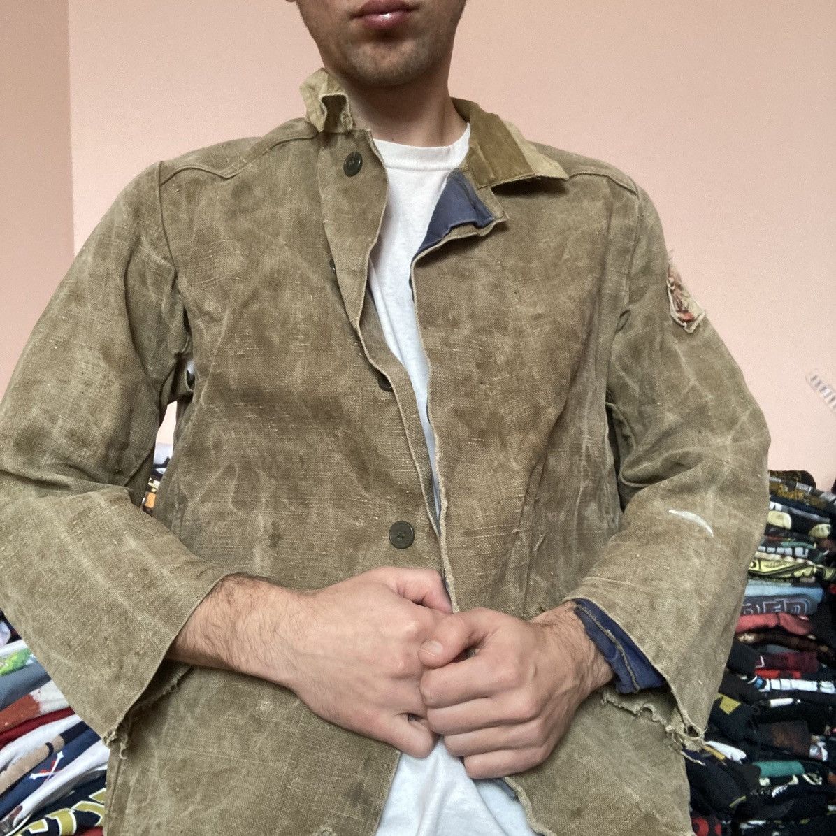 Carhartt vintage 70s 80s soviet union ussr workwear jacket Size US M / EU 48-50 / 2 - 1 Thumbnail