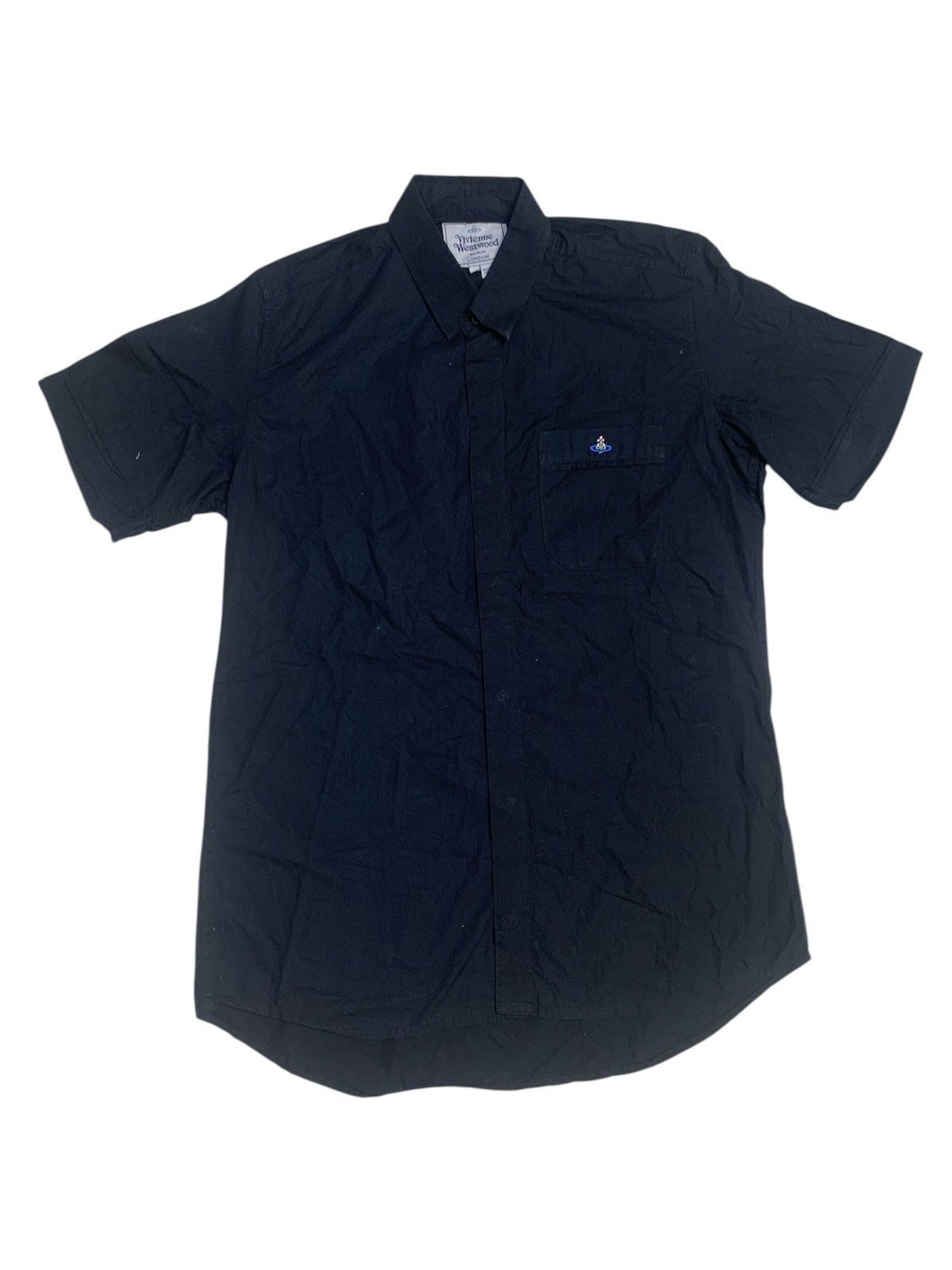 Vivienne Westwood Vivienne Westwood Man Black Short Shirt Size US L / EU 52-54 / 3 - 1 Thumbnail