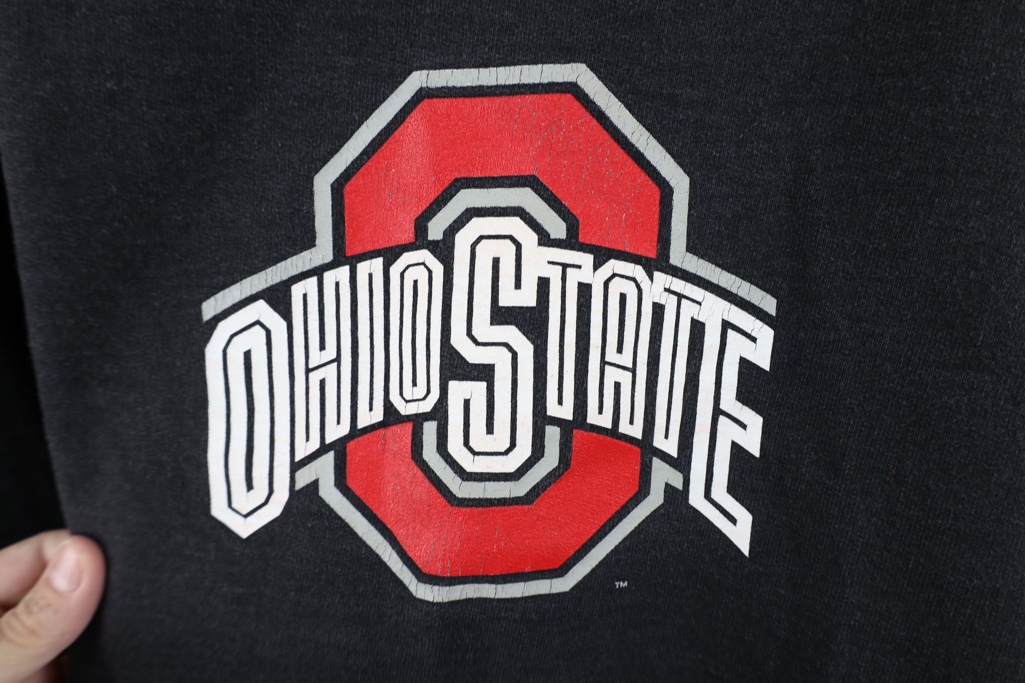 Vintage Vintage 90s Heavyweight Ohio State University Sweatshirt USA Size US XL / EU 56 / 4 - 4 Thumbnail