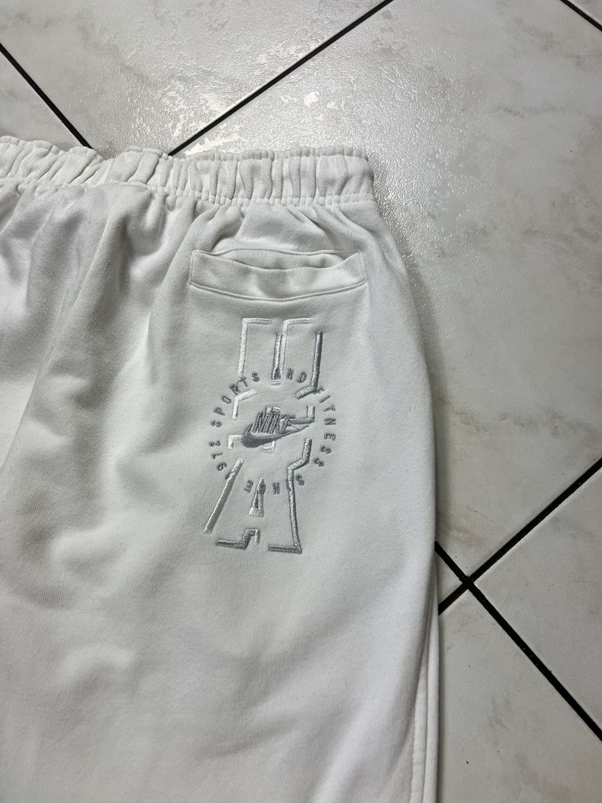 Nike Vintage 80s Nike sports and fitness zipper sweatpants retro Size US 30 / EU 46 - 19 Thumbnail