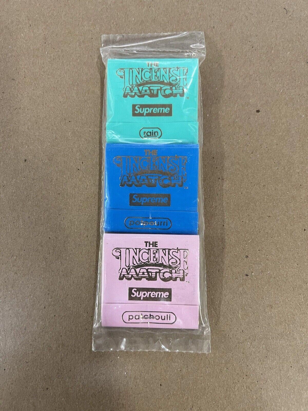 Supreme SS17 Supreme New York Red Box Logo Incense Matches Set of 3 Size ONE SIZE - 2 Thumbnail