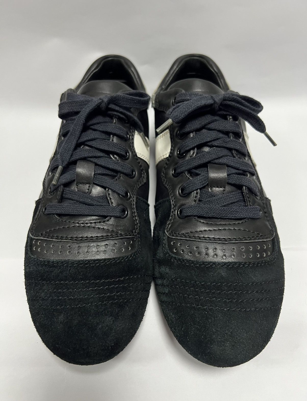 Dior × Hedi Slimane Dior Homme - S/S 07’ - B34 Suede Leather Low Trainers Size US 7.5 / EU 40-41 - 3 Thumbnail