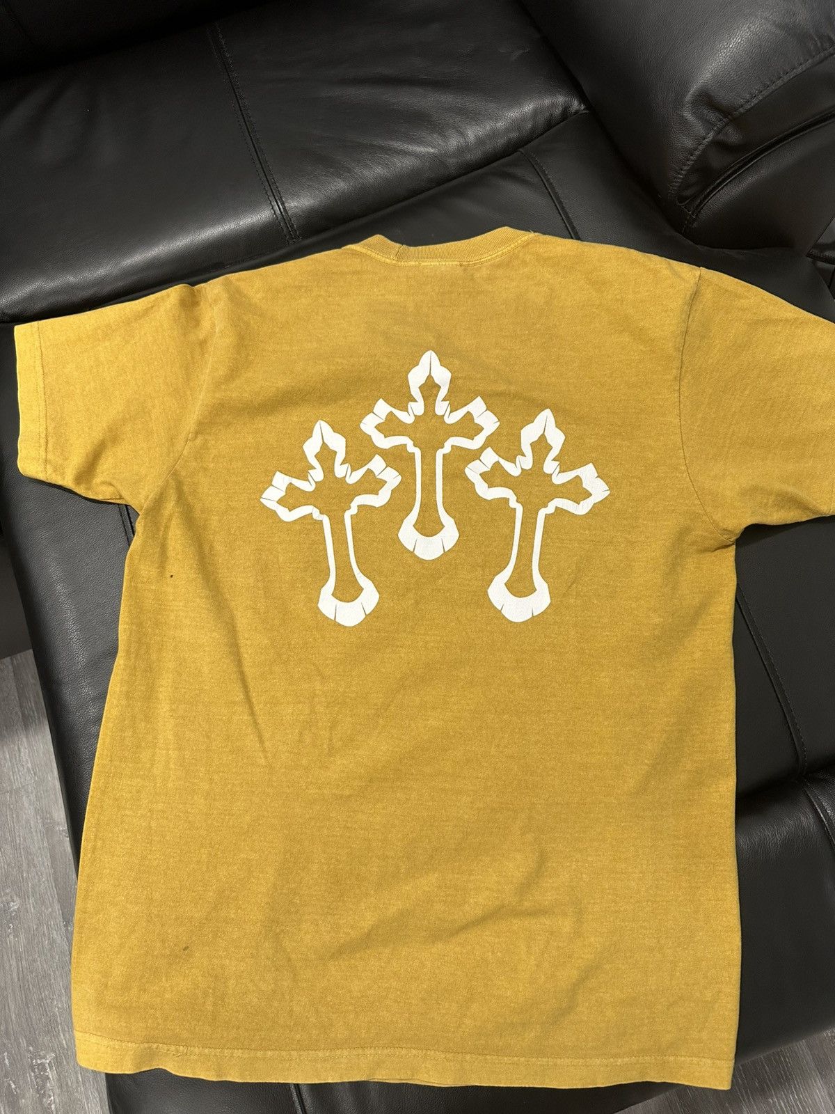 Other No Feelings Tee Mustard Crosses Size Medium Size US M / EU 48-50 / 2 - 4 Thumbnail