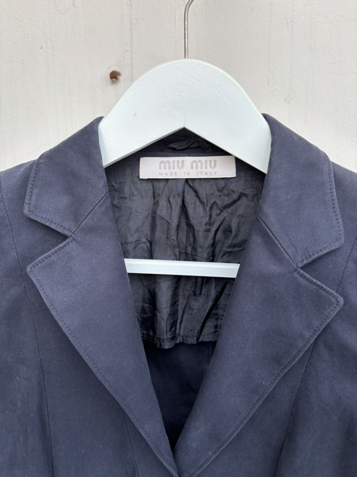 Miu Miu × Prada AW1997 Miu Miu Blazer Jacket Size S / US 4 / IT 40 - 3 Thumbnail