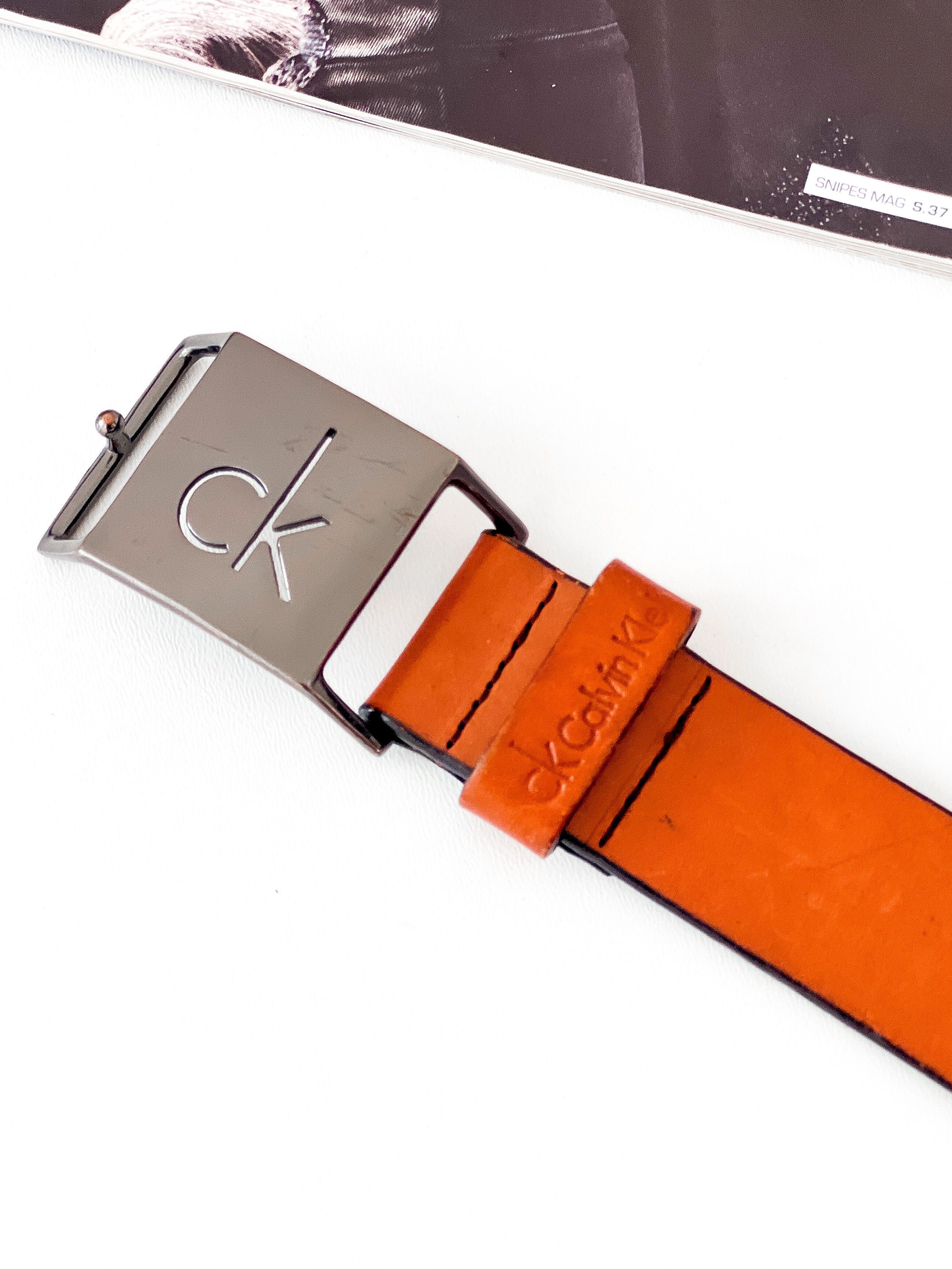 Calvin Klein Calvin Klein leather belt Size ONE SIZE - 2 Thumbnail