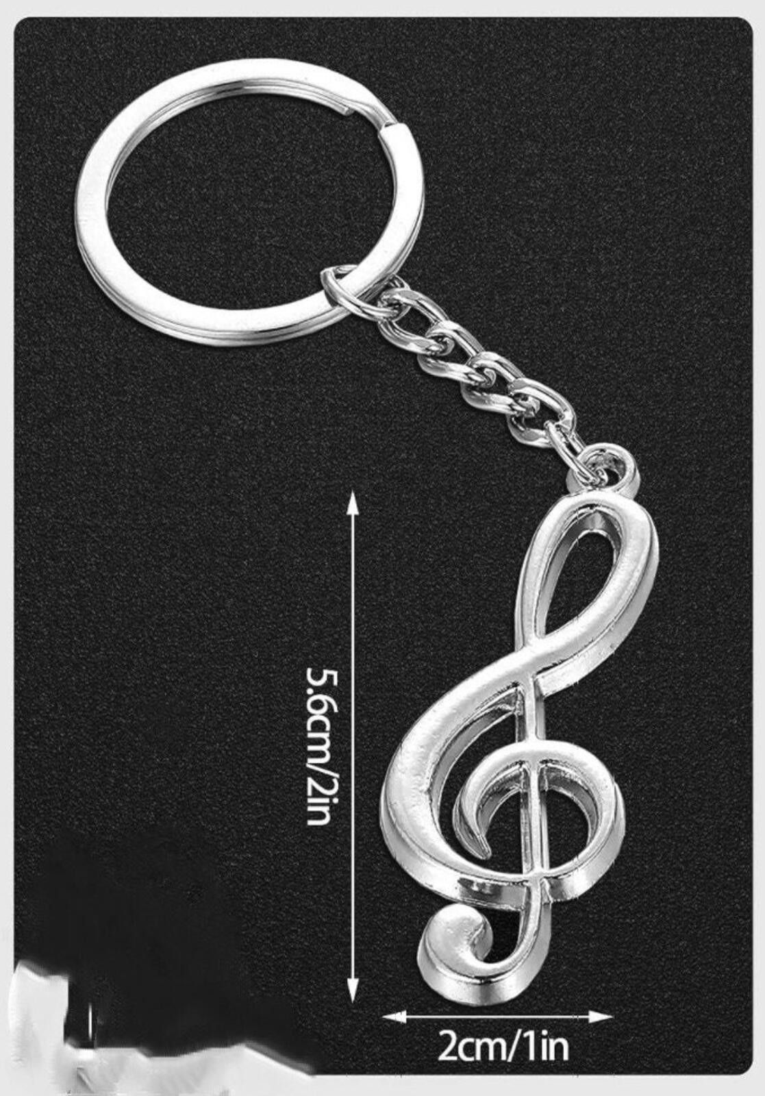 Other Wicked Acrylic Keychain with Musical Note Charm Size ONE SIZE - 5 Thumbnail