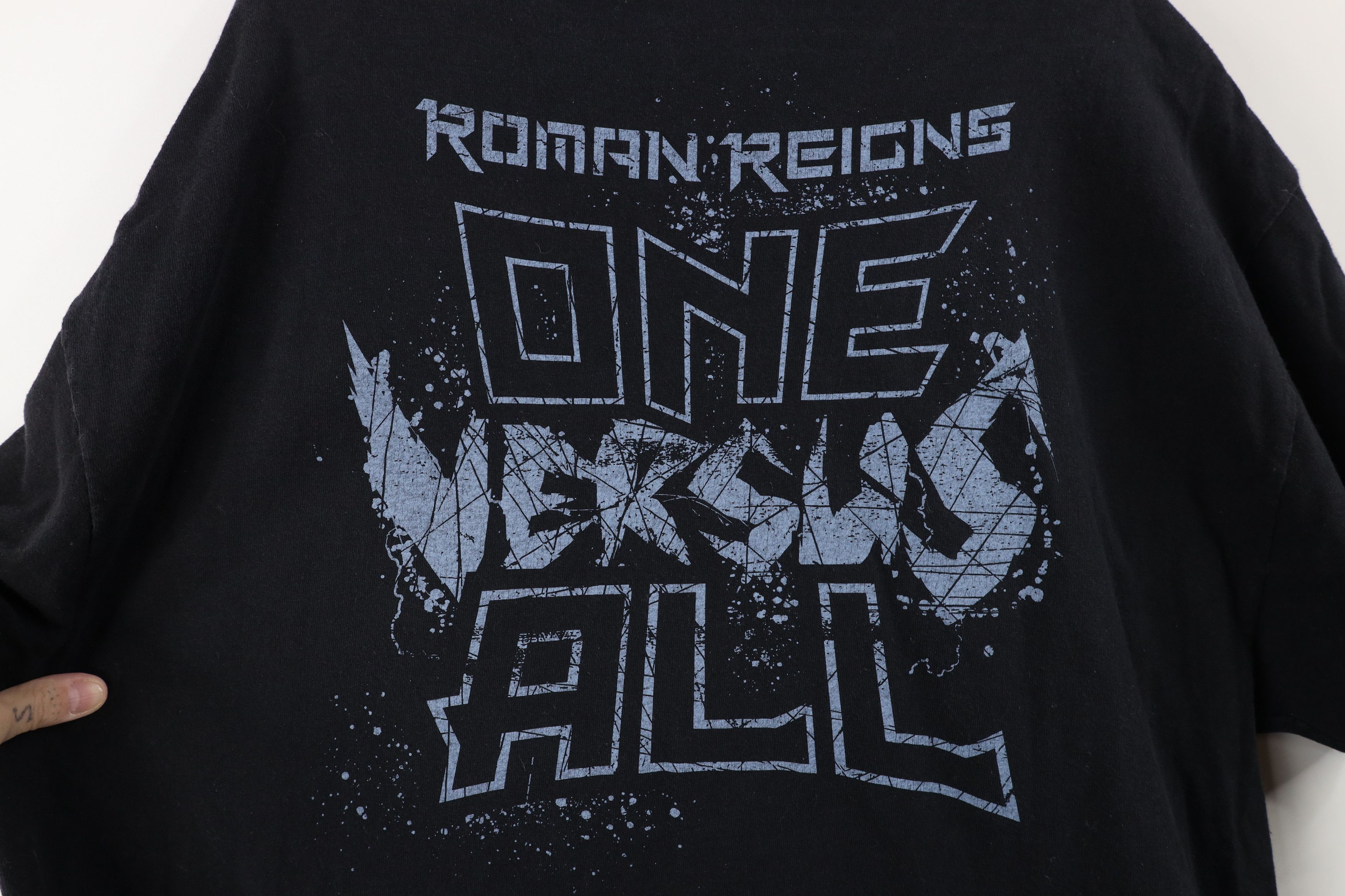 Vintage Vintage Y2K WWE Roman Reigns Wrestling Short Sleeve T-Shirt Size US XL / EU 56 / 4 - 12 Thumbnail
