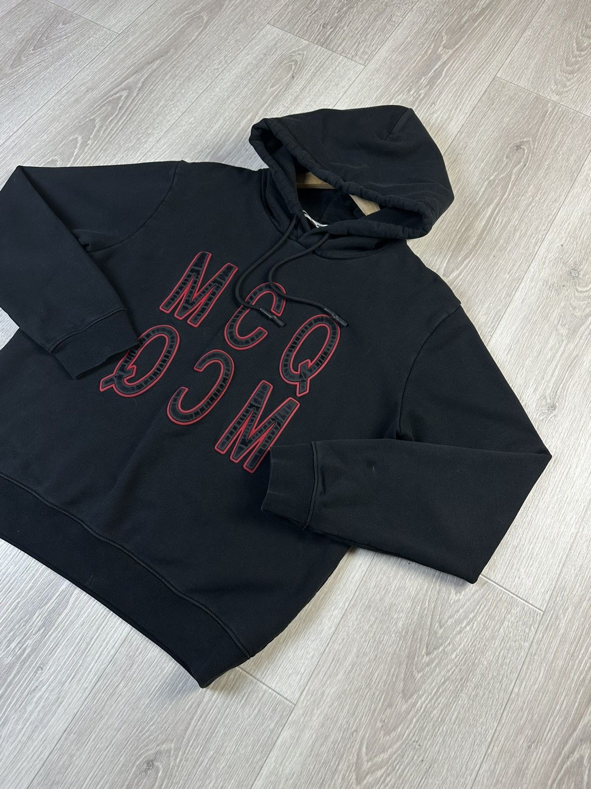 Alexander McQueen MCQ Alexander McQueen Hoodie big logo Size L Size L / US 10 / IT 46 - 4 Thumbnail