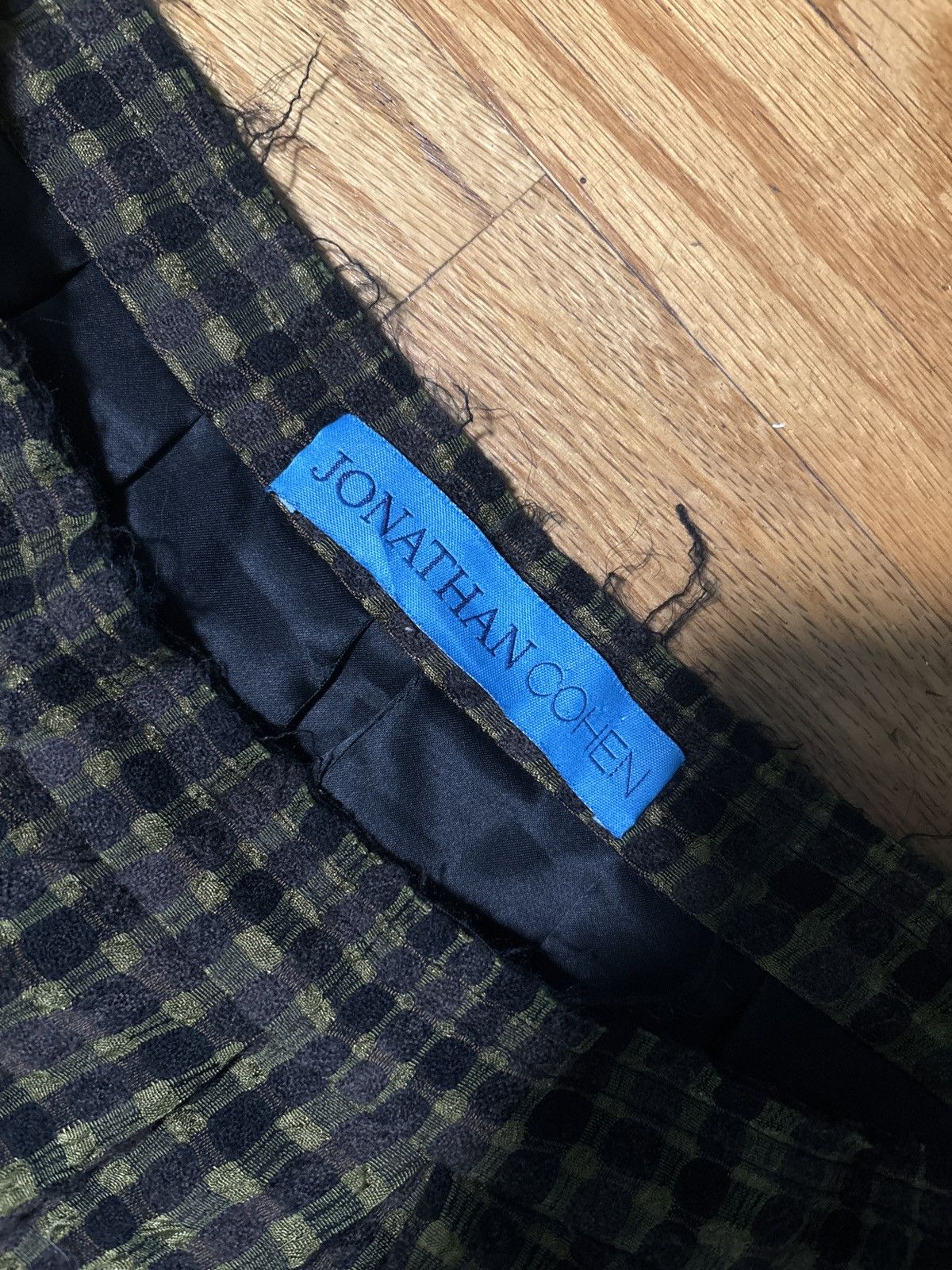 Other Jonathan Cohen two tone plaid mini skirt Size 28" / US 6 / IT 42 - 1 Thumbnail