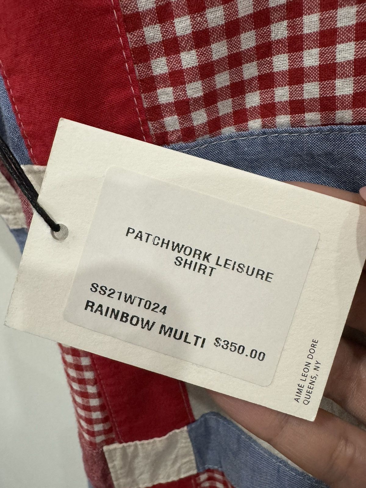 Aime Leon Dore SS ‘21 ALD Patchwork Shirt Size US M / EU 48-50 / 2 - 4 Thumbnail