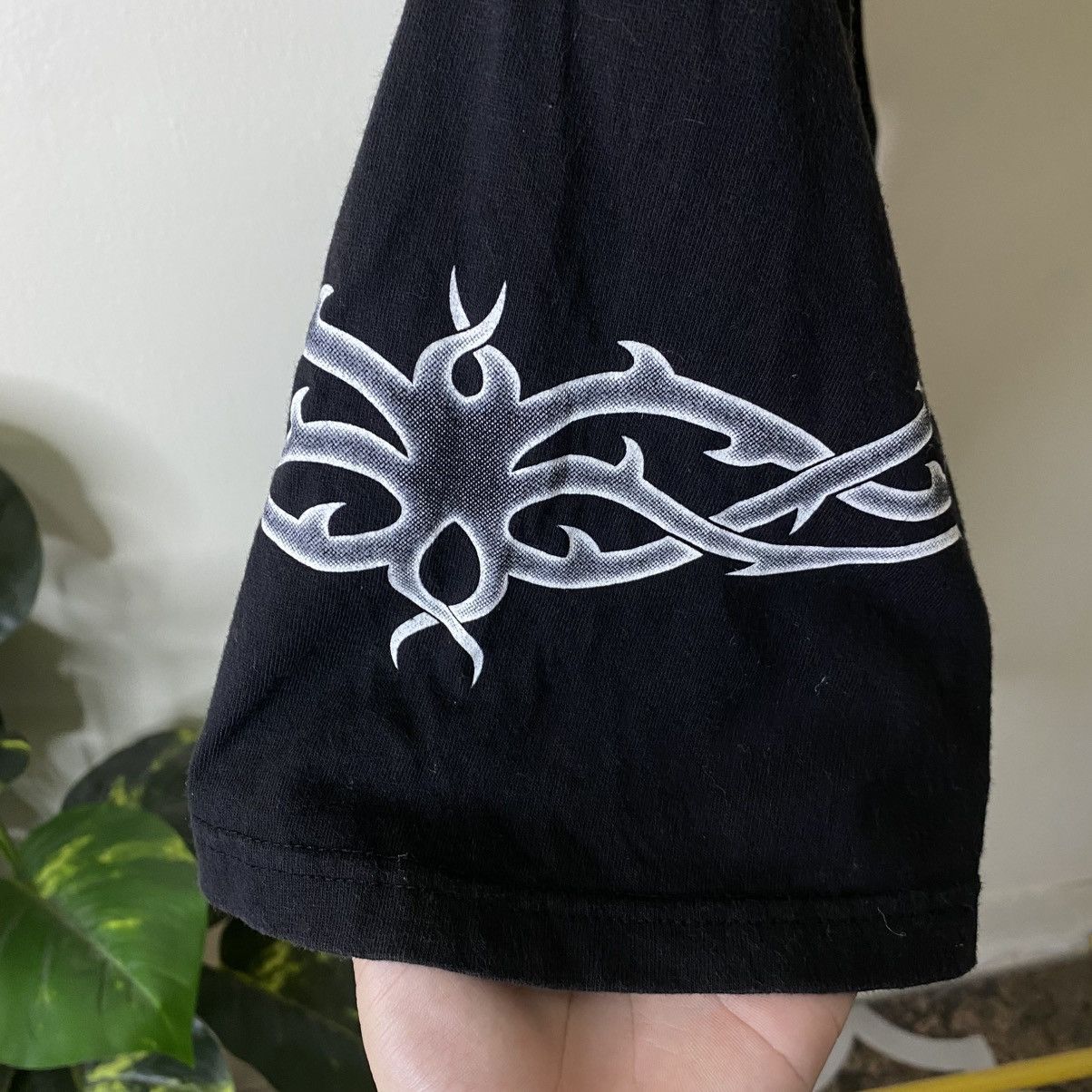 If Six Was Nine CrossKeys Affliction Tribal Cyber Gothic Punk Grunge Tshirt Size US L / EU 52-54 / 3 - 3 Thumbnail