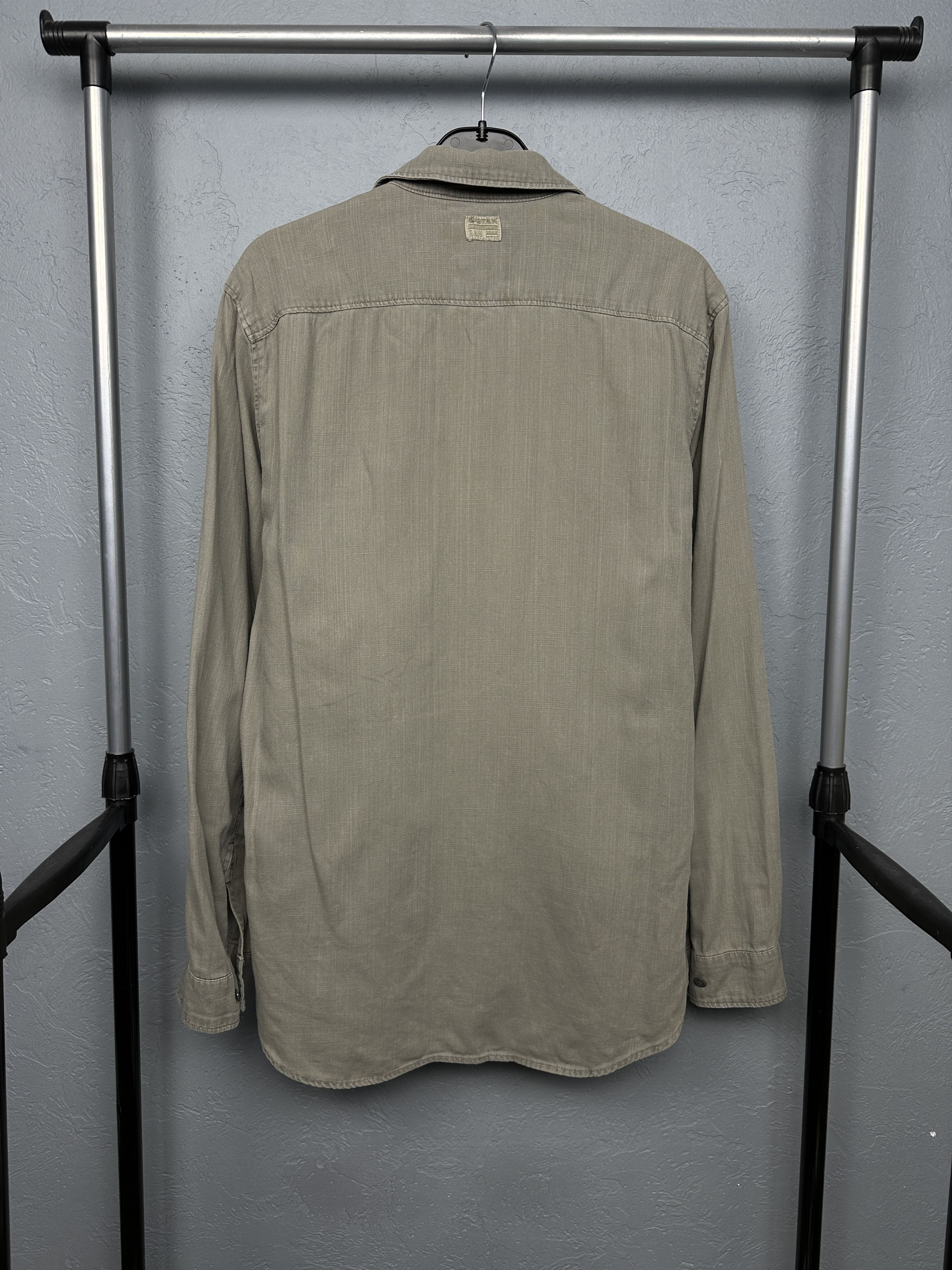 G-Star G Star Raw Mens Marine Slim Denim Shirt Size US L / EU 52-54 / 3 - 9 Thumbnail