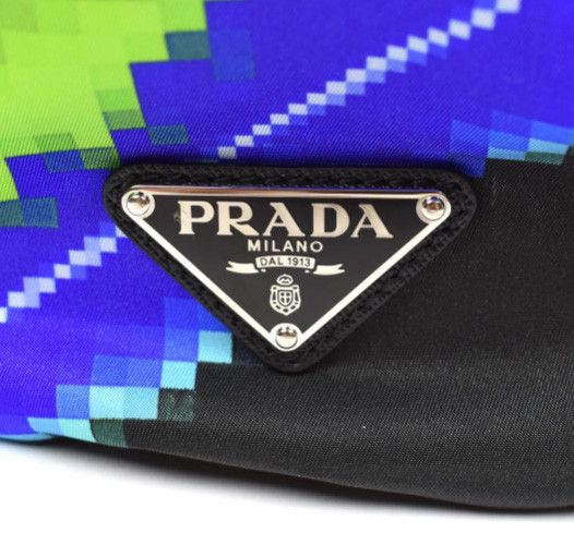 Prada Prada Radar Print Nylon Backpack Size ONE SIZE - 5 Thumbnail