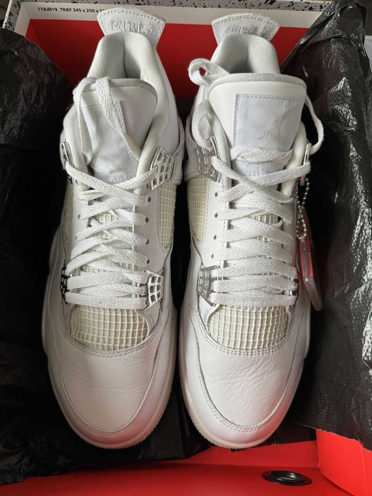 Jordan Brand Jordan 4 Rétro Pure Money Size Us 11 / Eu 45 Size US 11 / EU 44 - 3 Thumbnail