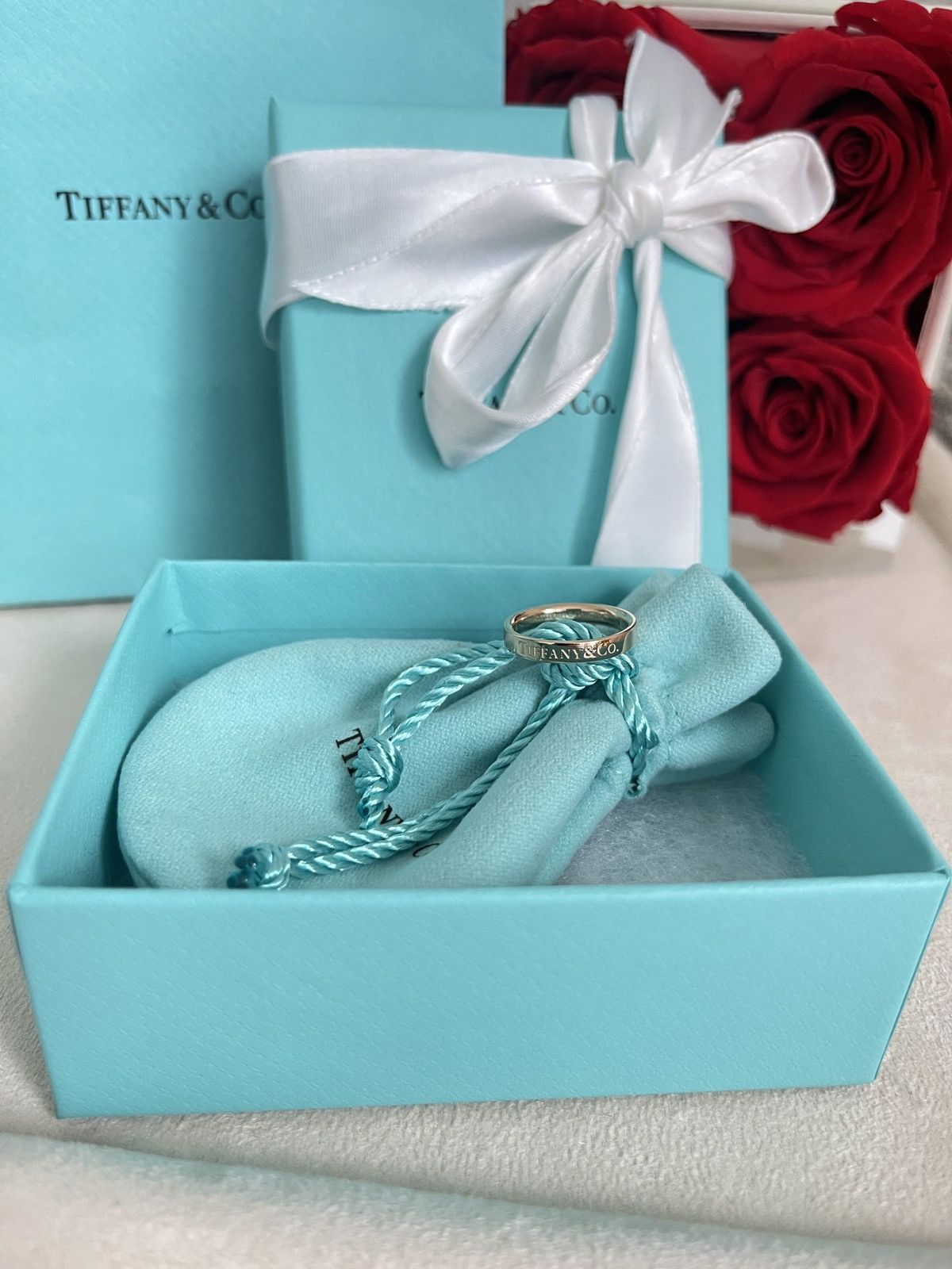 Tiffany & Co. Tiffany & Co. Band Ring in Rose Gold 18K size 4.5 NEW $1400 Size ONE SIZE - 10 Thumbnail