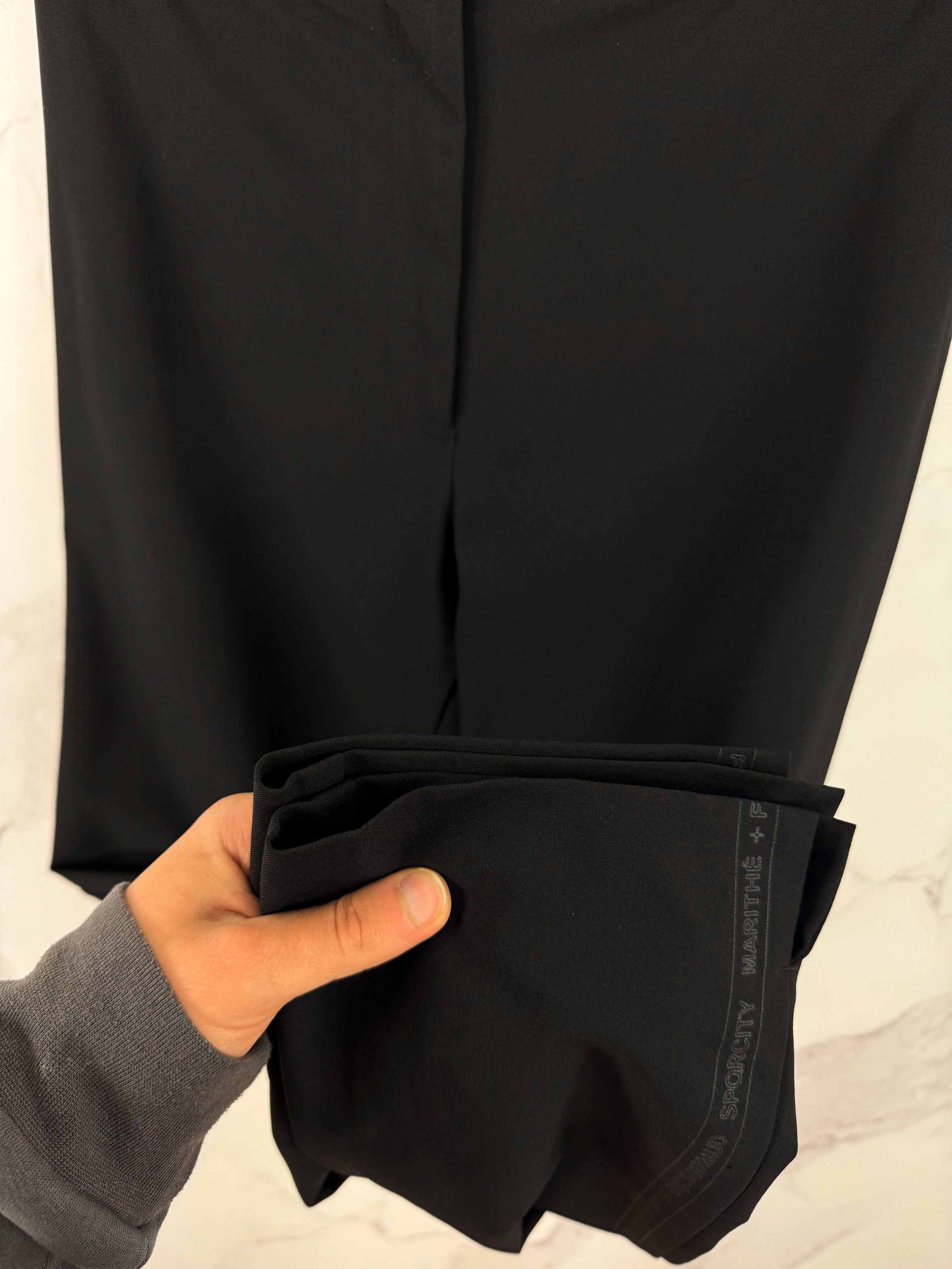 Marithe + Francois Girbaud Marithe Francois Girbaud Avant-Garde Striped Logo Pants Size 27" / US 4 / IT 40 - 7 Thumbnail