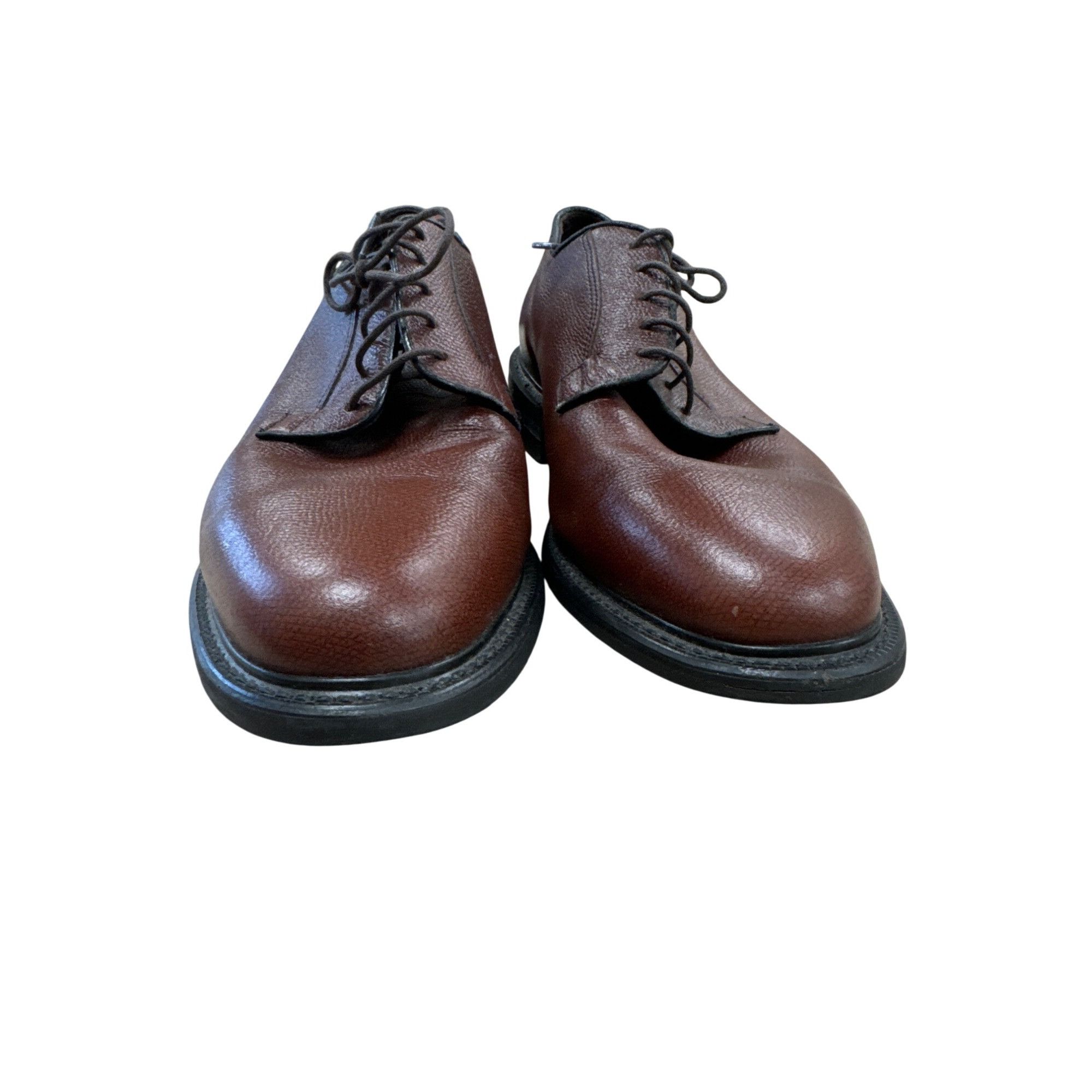 Designer Stuart McGuire Mens Brown Leather Dress Shoes 10EE SKU 6964 Size US 10 / EU 43 - 6 Thumbnail