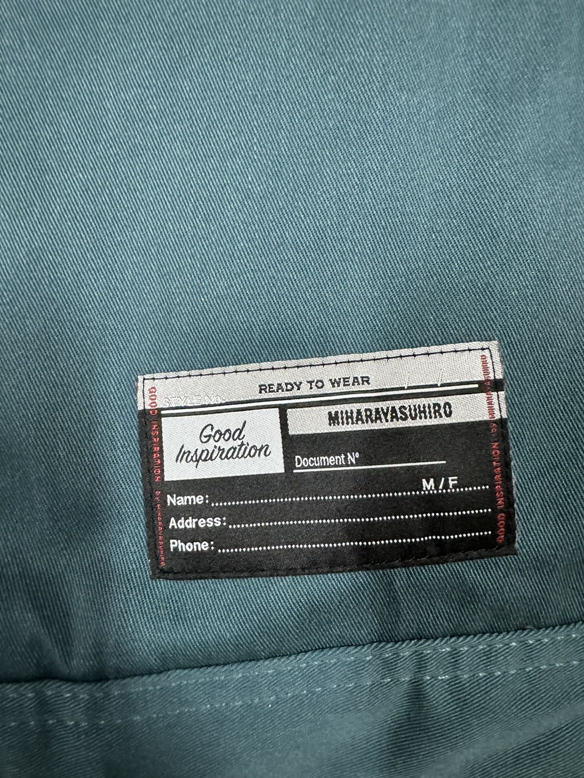 Maison MIHARA YASUHIRO Miharayasuhiro x GU *Good Inspiration*Chef’s Work Trucker Size US XL / EU 56 / 4 - 17 Thumbnail