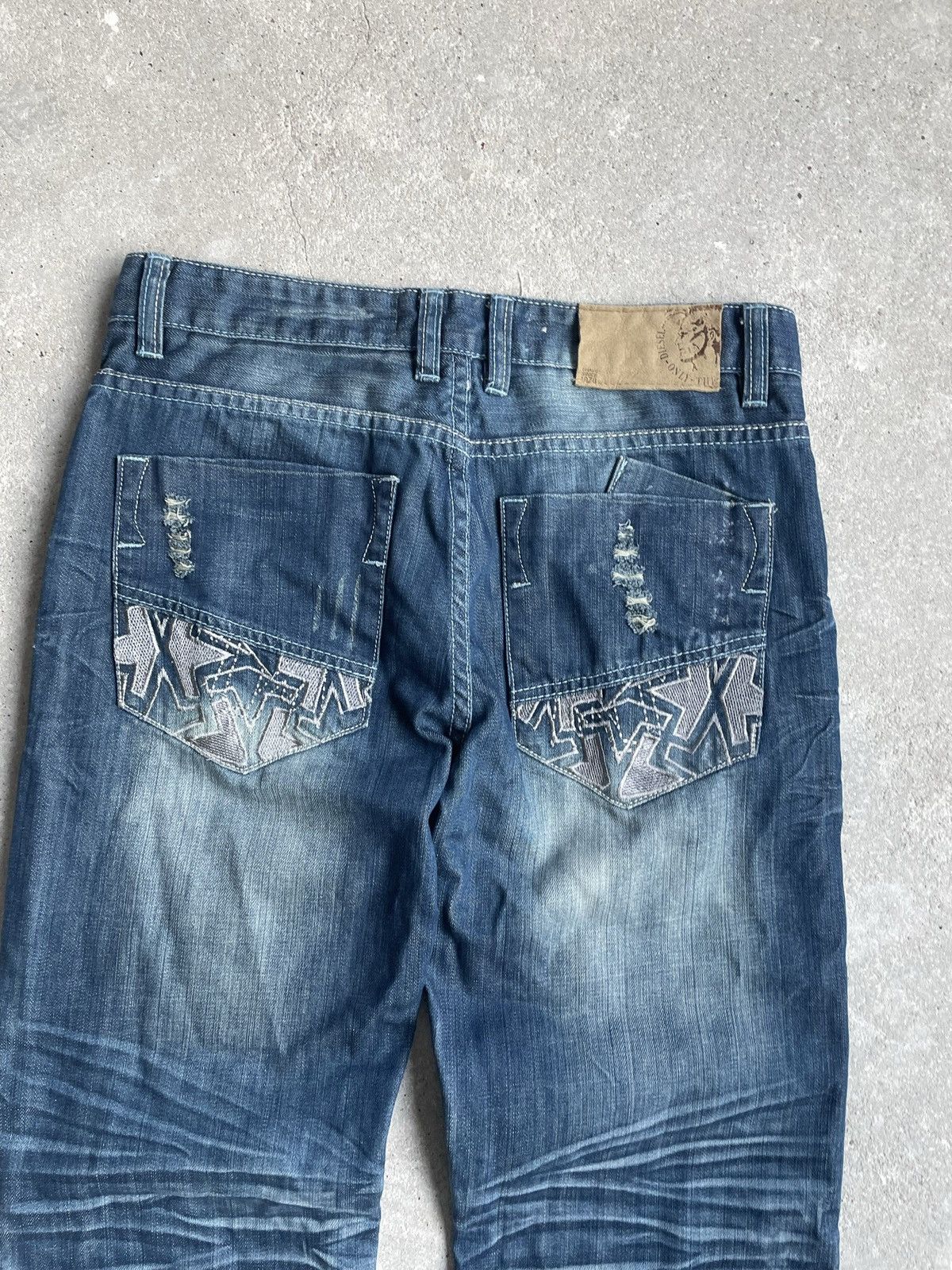 Diesel × Vintage Vintage Diesel distressed jeans buggy Size US 33 - 5 Thumbnail