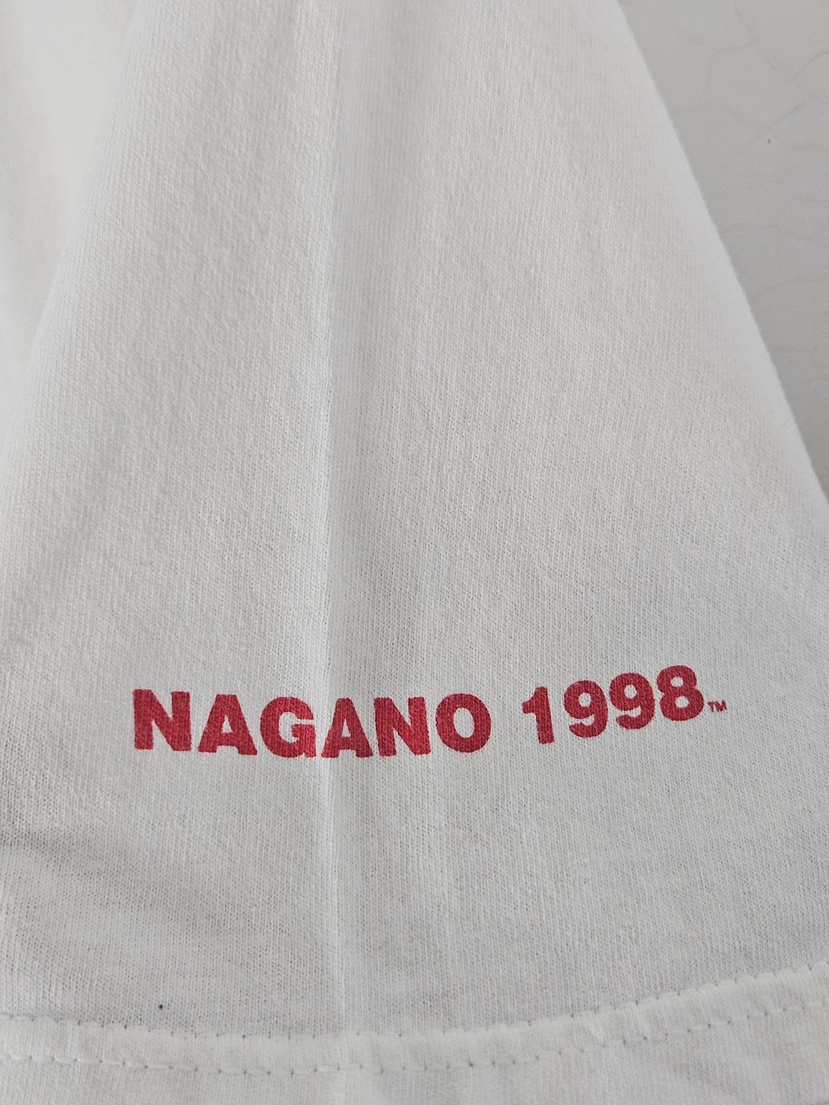 Vintage Vintage IBM Microsoft Nagano 1998 ski tee shirt Size US L / EU 52-54 / 3 - 4 Thumbnail
