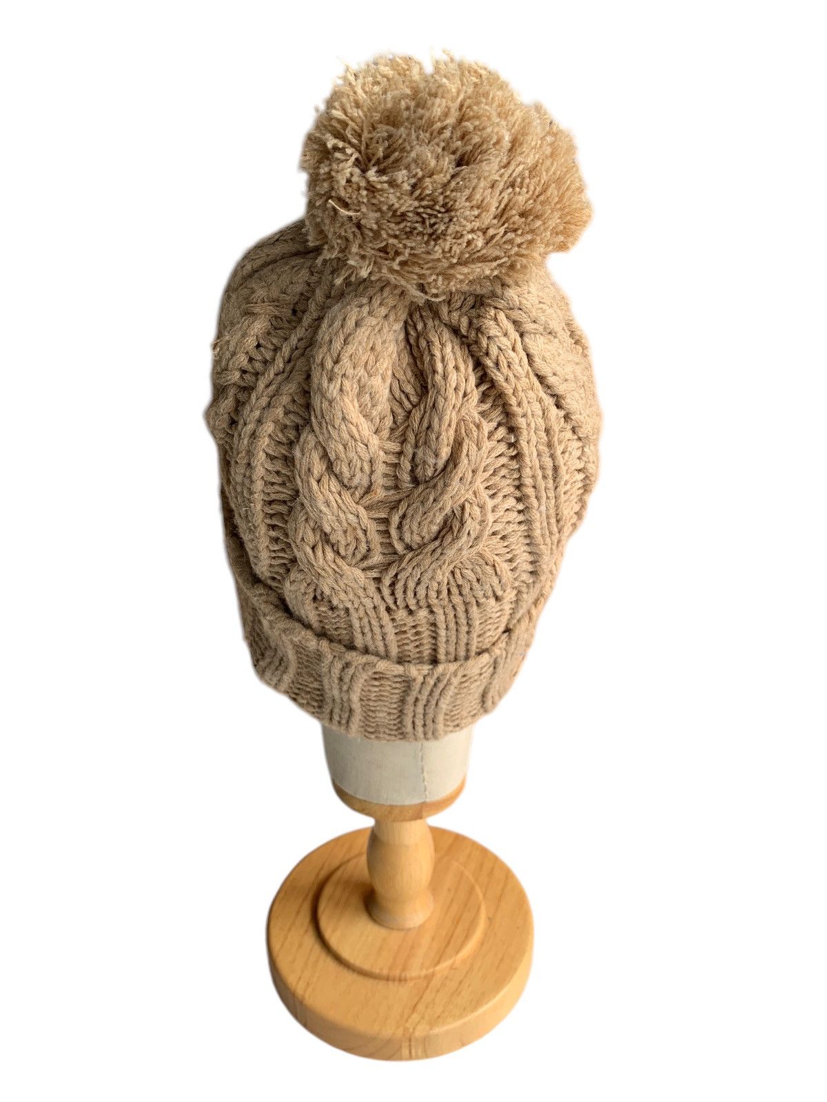 Japanese Brand × Kapital × Vintage Knitted Crochet Harris Tweed Winter Sessions Beanie Hats Size ONE SIZE - 6 Thumbnail