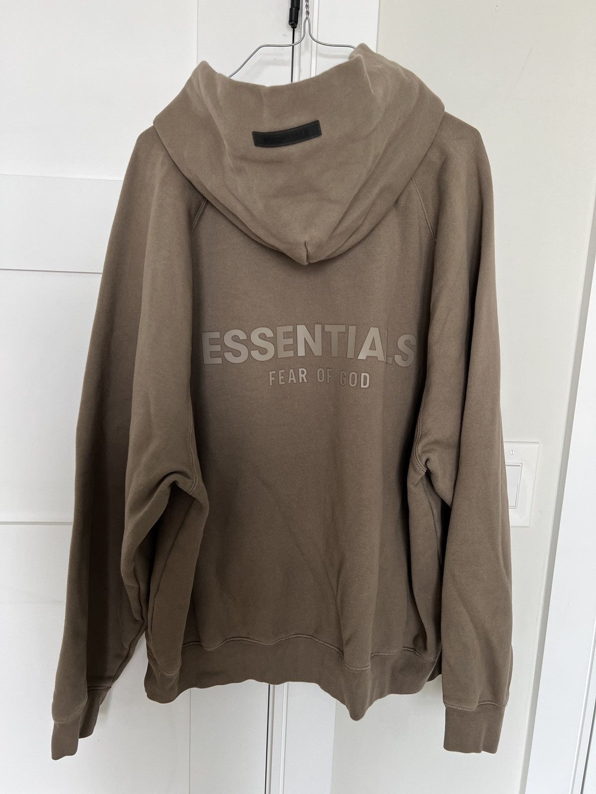 image of Essentials Hoodie in Brown, Women's (Size Large)