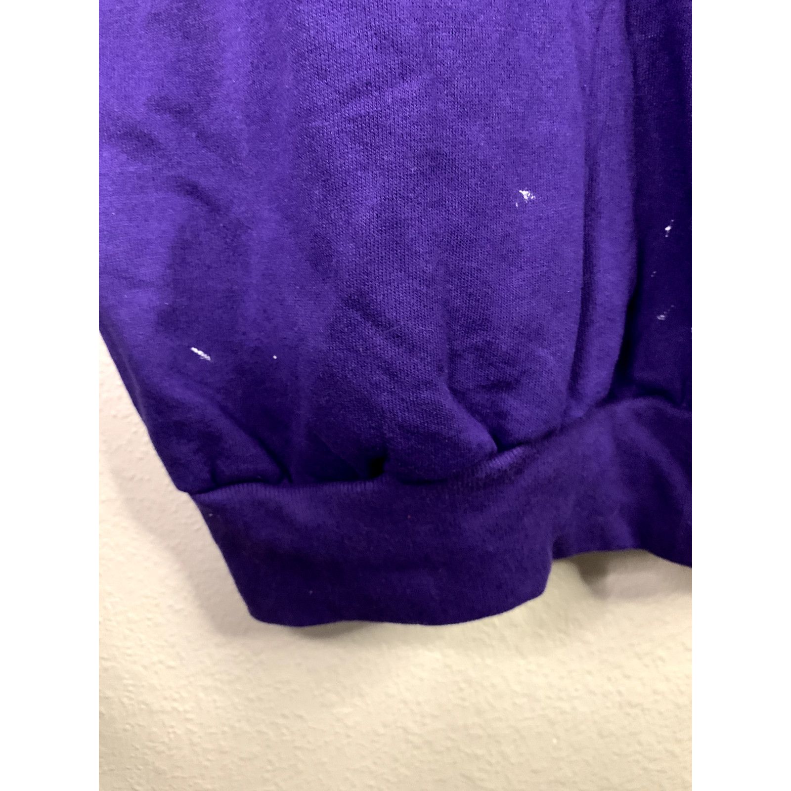 Jerzees Vintage Minnesota Sweatshirt Crewneck XL Purple STAINED 90s Size US XL / EU 56 / 4 - 12 Thumbnail