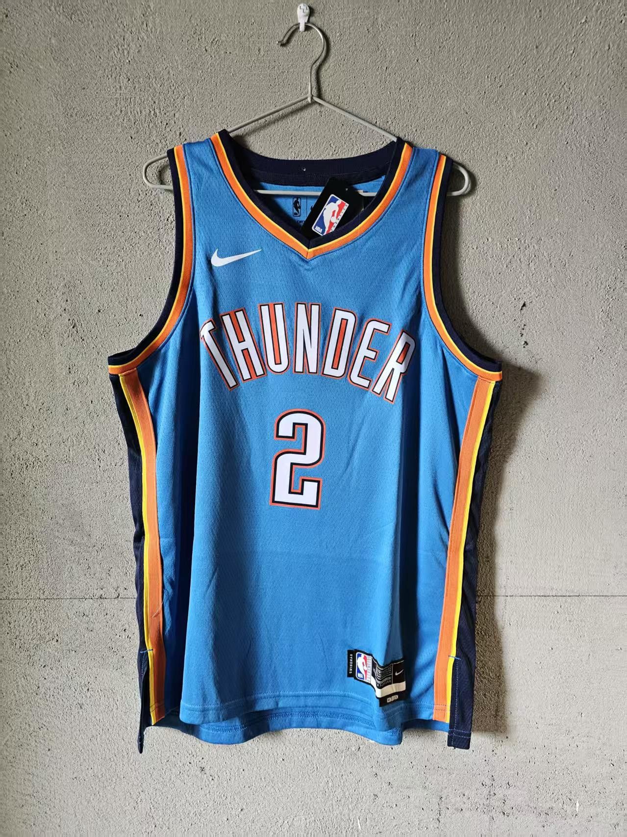 NBA Oklahoma City Thunder Shai Gilgeous-Alexander Jersey Blue L Size US L / EU 52-54 / 3 - 1 Thumbnail
