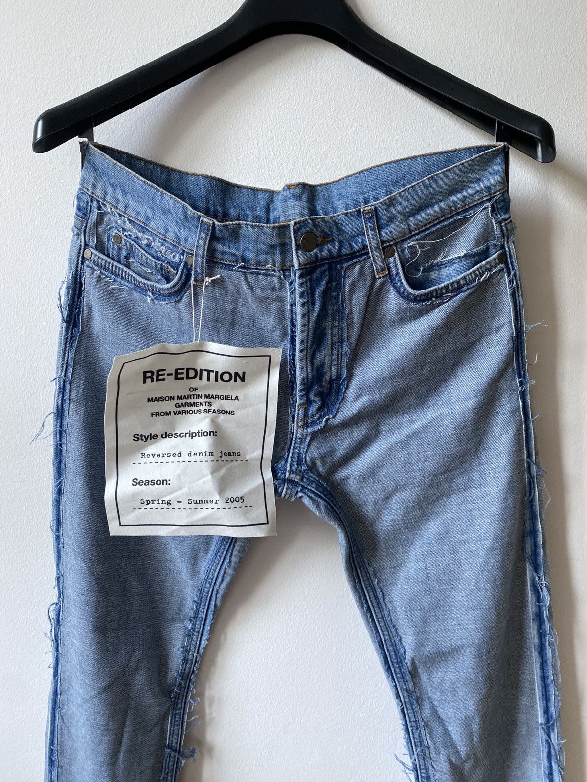 Maison Margiela Reversed Denim Jeans Size US 32 / EU 48 - 2 Thumbnail