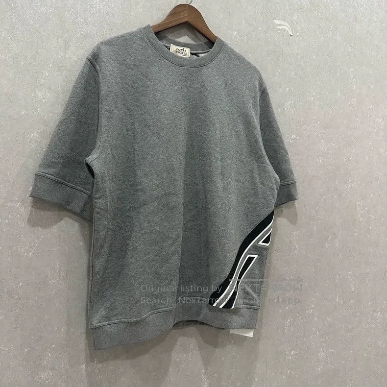 Hermes Hermes reflective stripe short sleeve sweater Size XL / US 12-14 / IT 48-50 - 3 Thumbnail