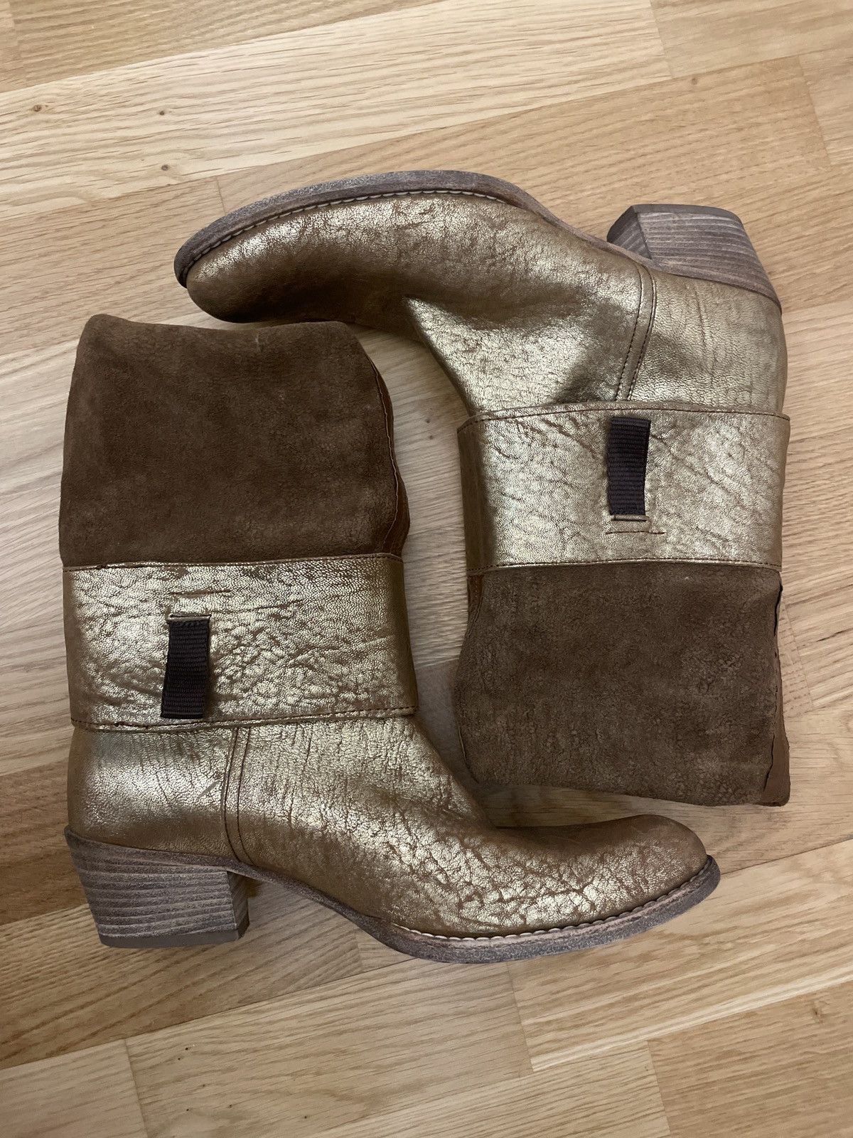 Miu Miu Leather western boots MIU MIU Size US 6.5 / IT 36.5 - 13 Thumbnail