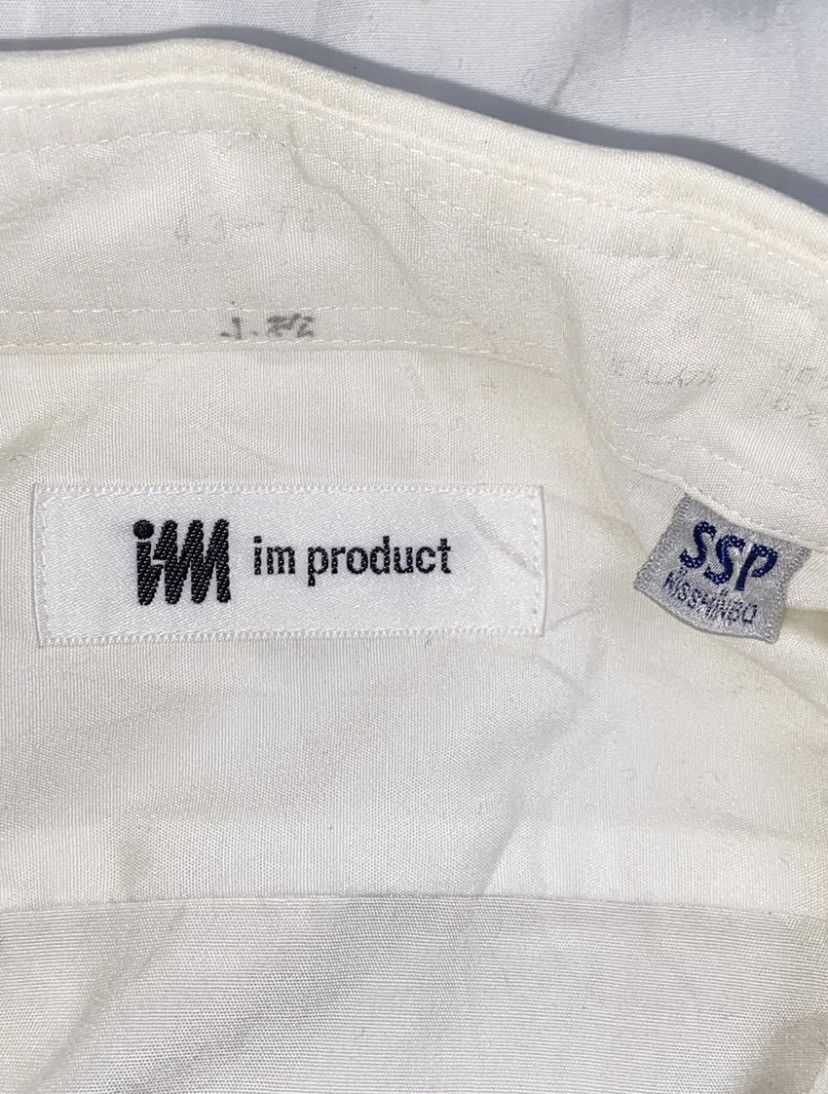 Issey Miyake Issey Miyake IM Product White 3/4 Sleeve Shirt Tie Size US L / EU 52-54 / 3 - 11 Thumbnail