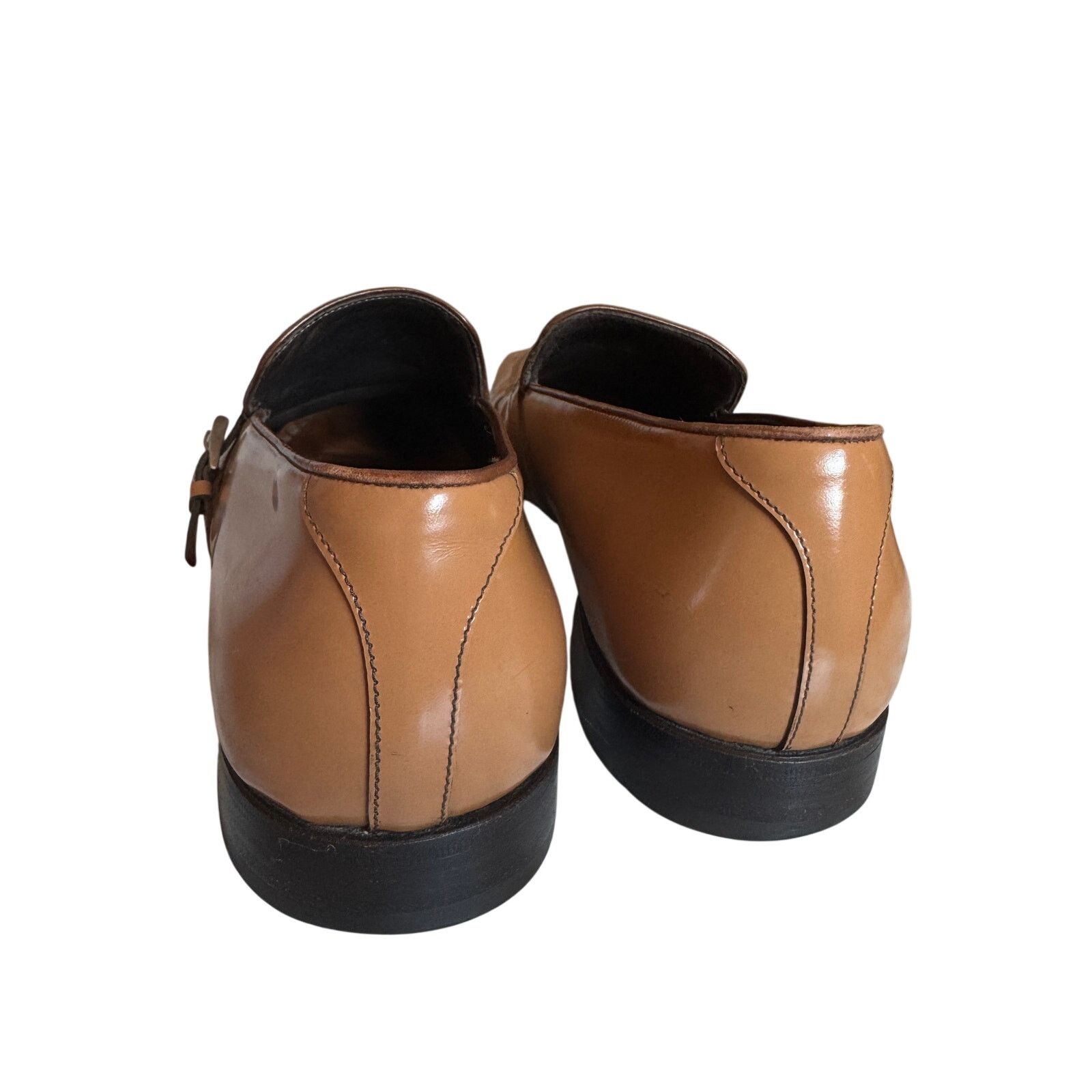 Prada Prada Light Brown Patent Leather Dress Loafers Size US 8.5 / EU 41-42 - 3 Thumbnail